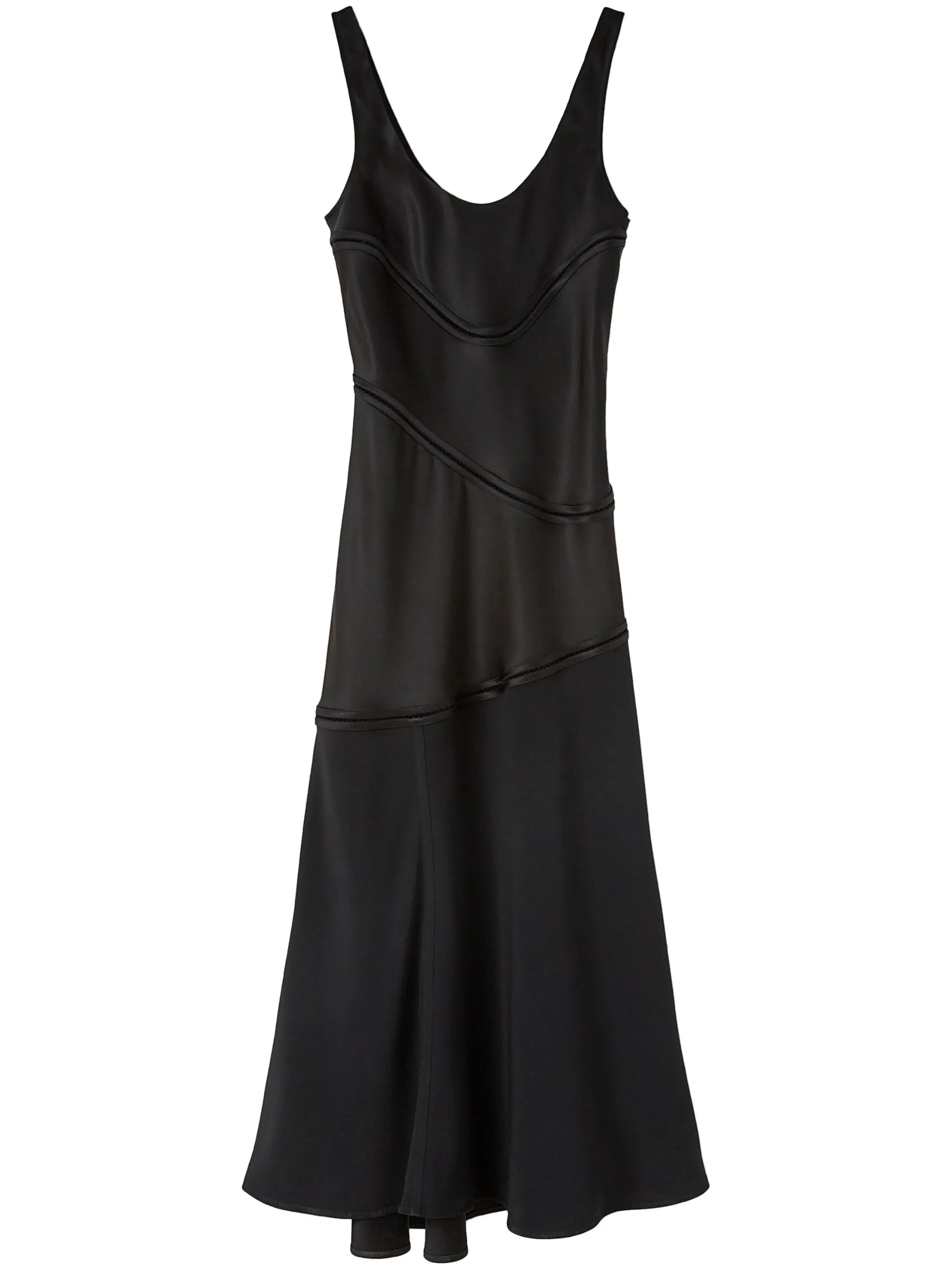 panelled sleeveless dress