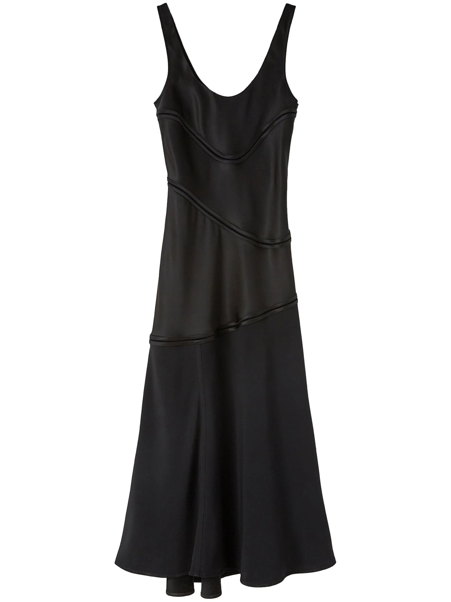 panelled sleeveless dress