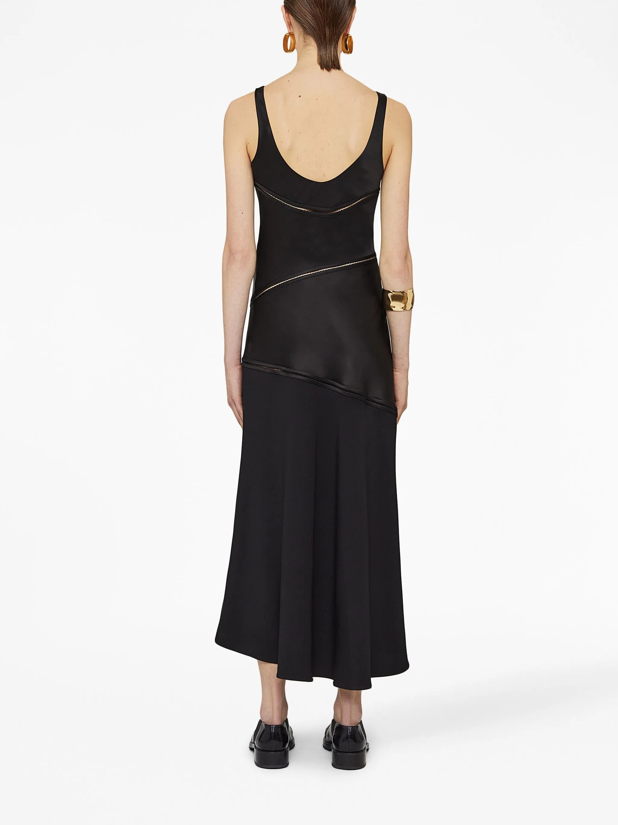 panelled sleeveless dress