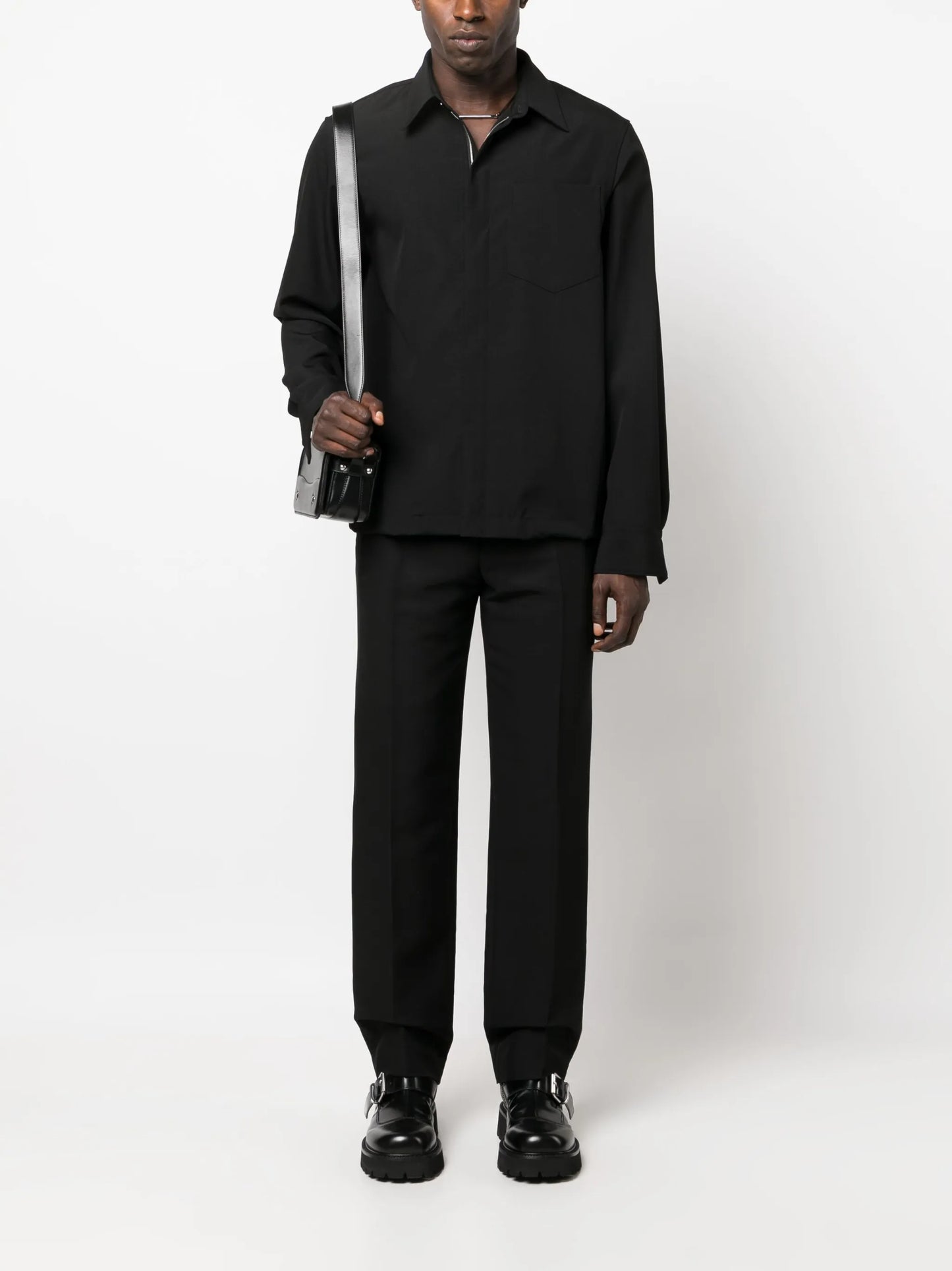 Corran zip-up shirt
