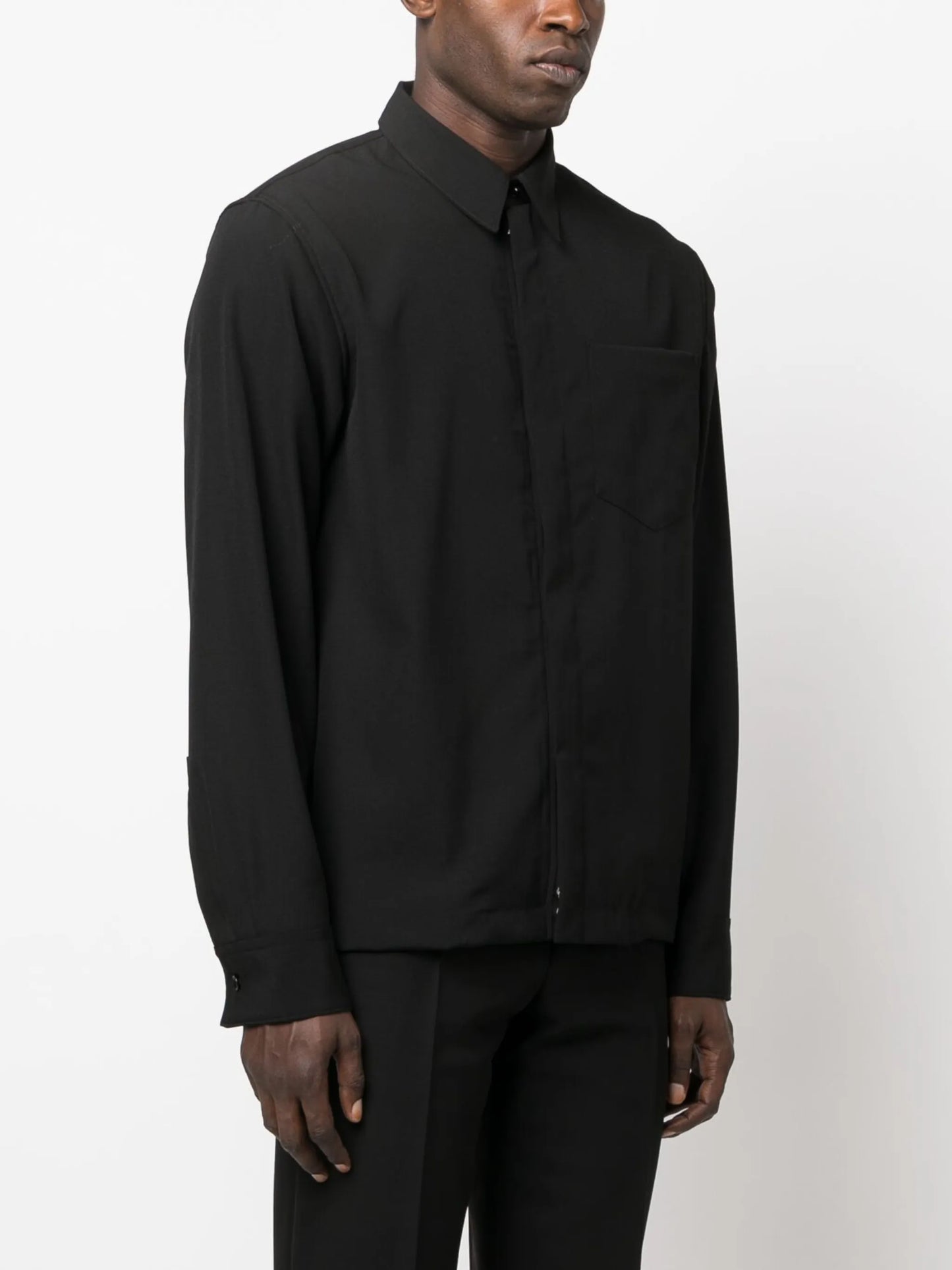 Corran zip-up shirt