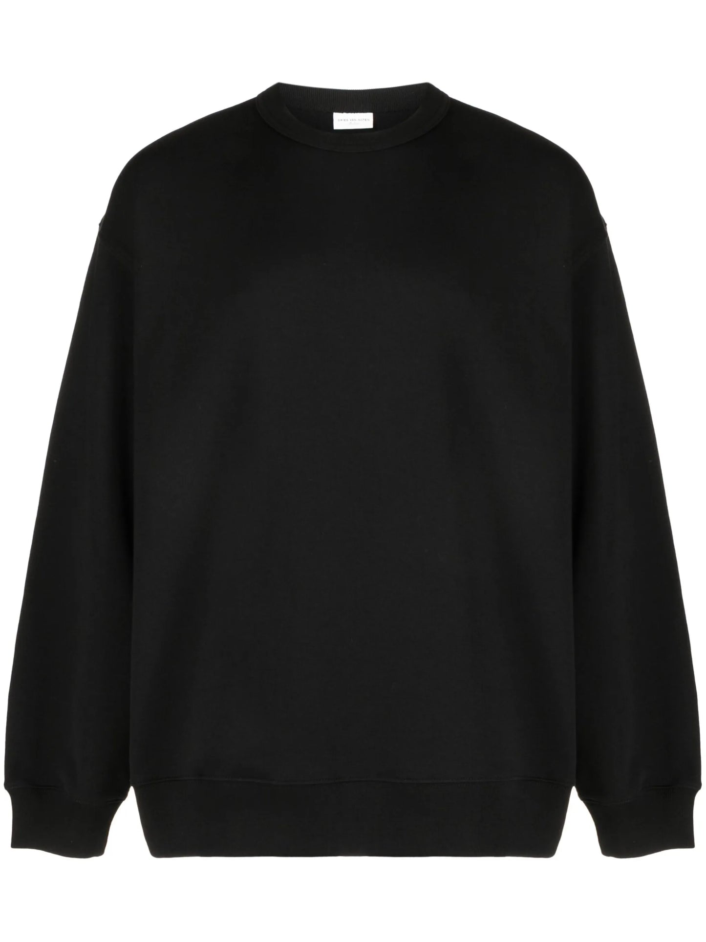 crew-neck cotton sweatshirt