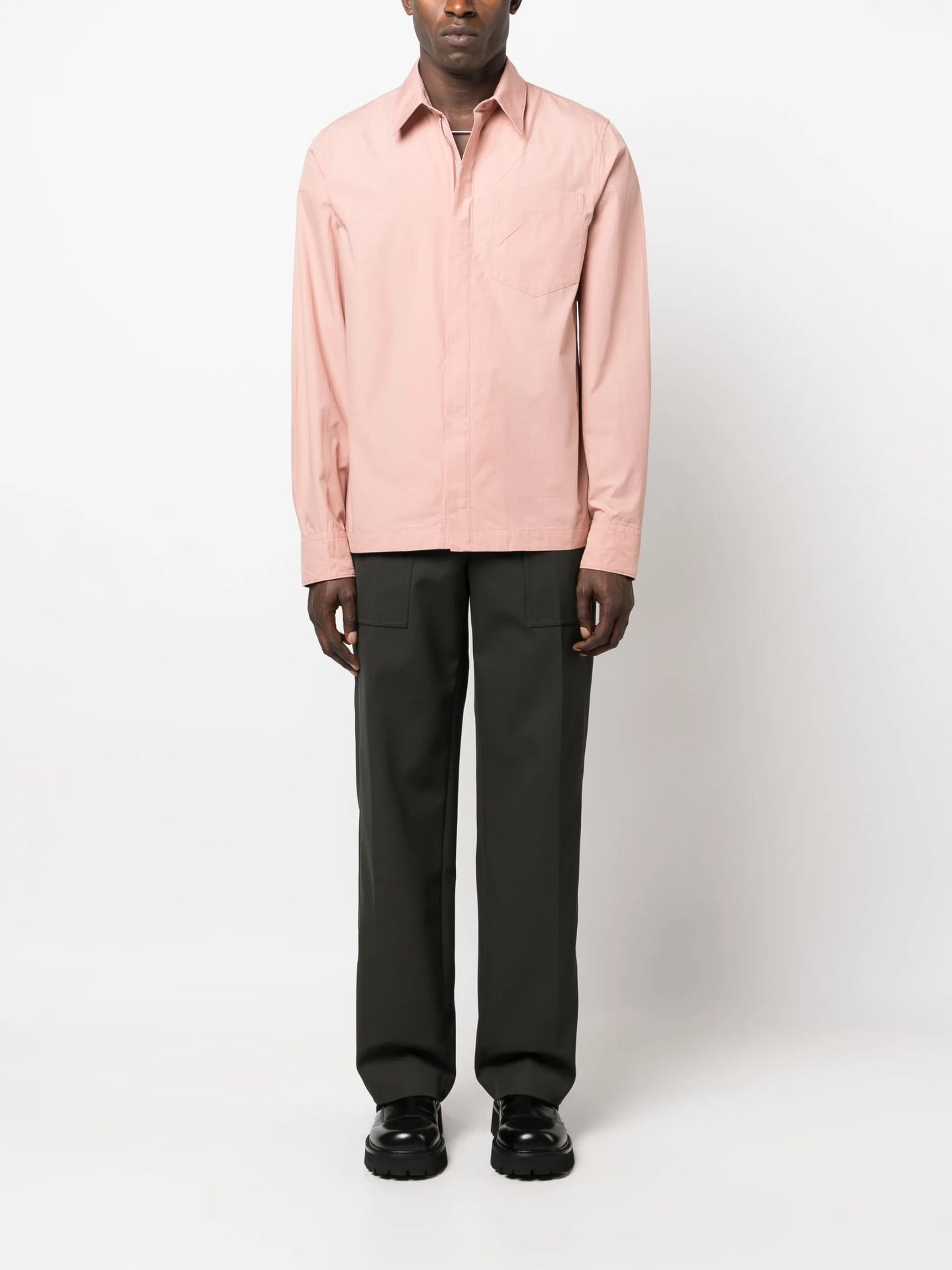 Corran zip-up shirt