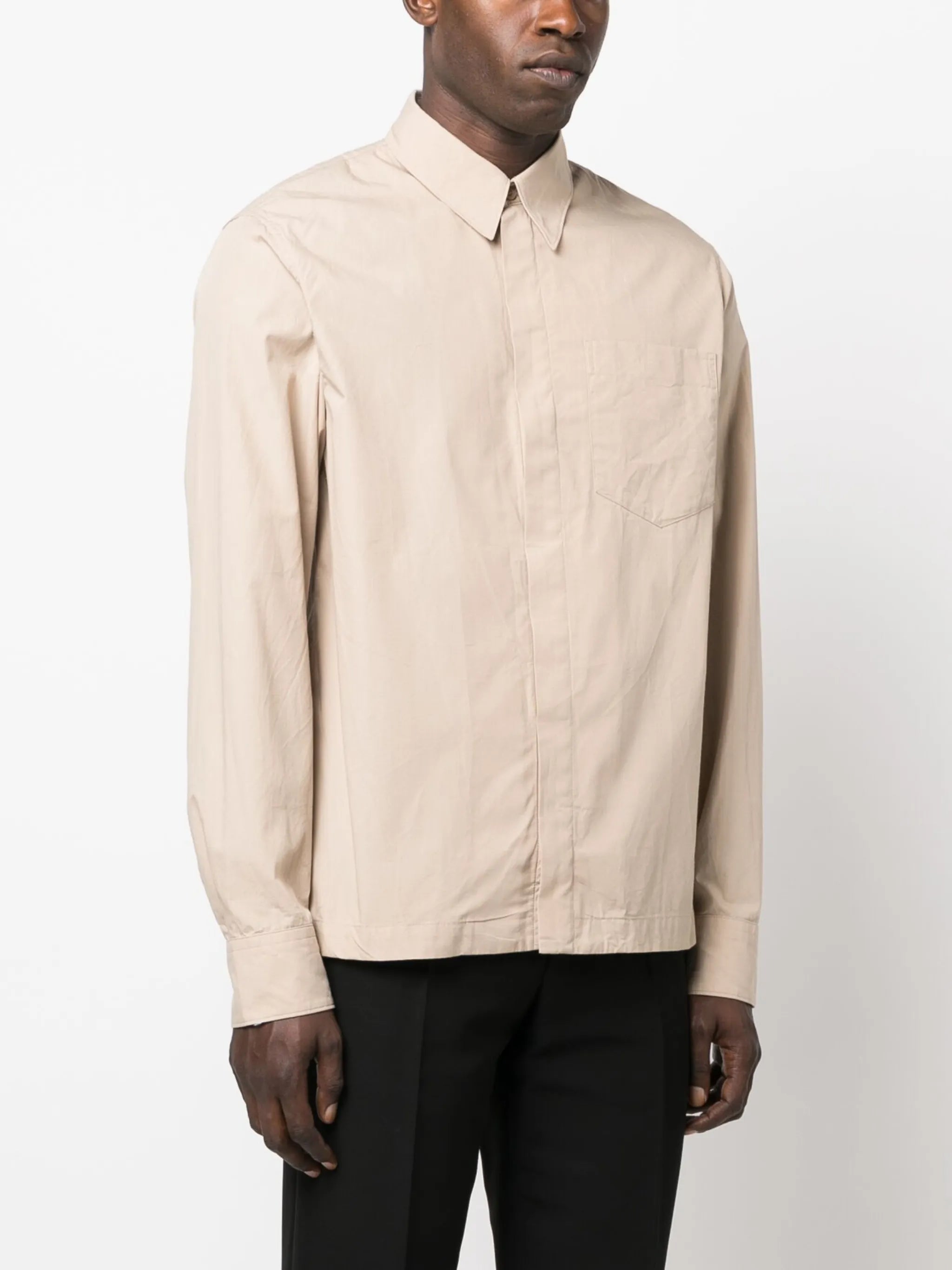 Corran zip-up shirt