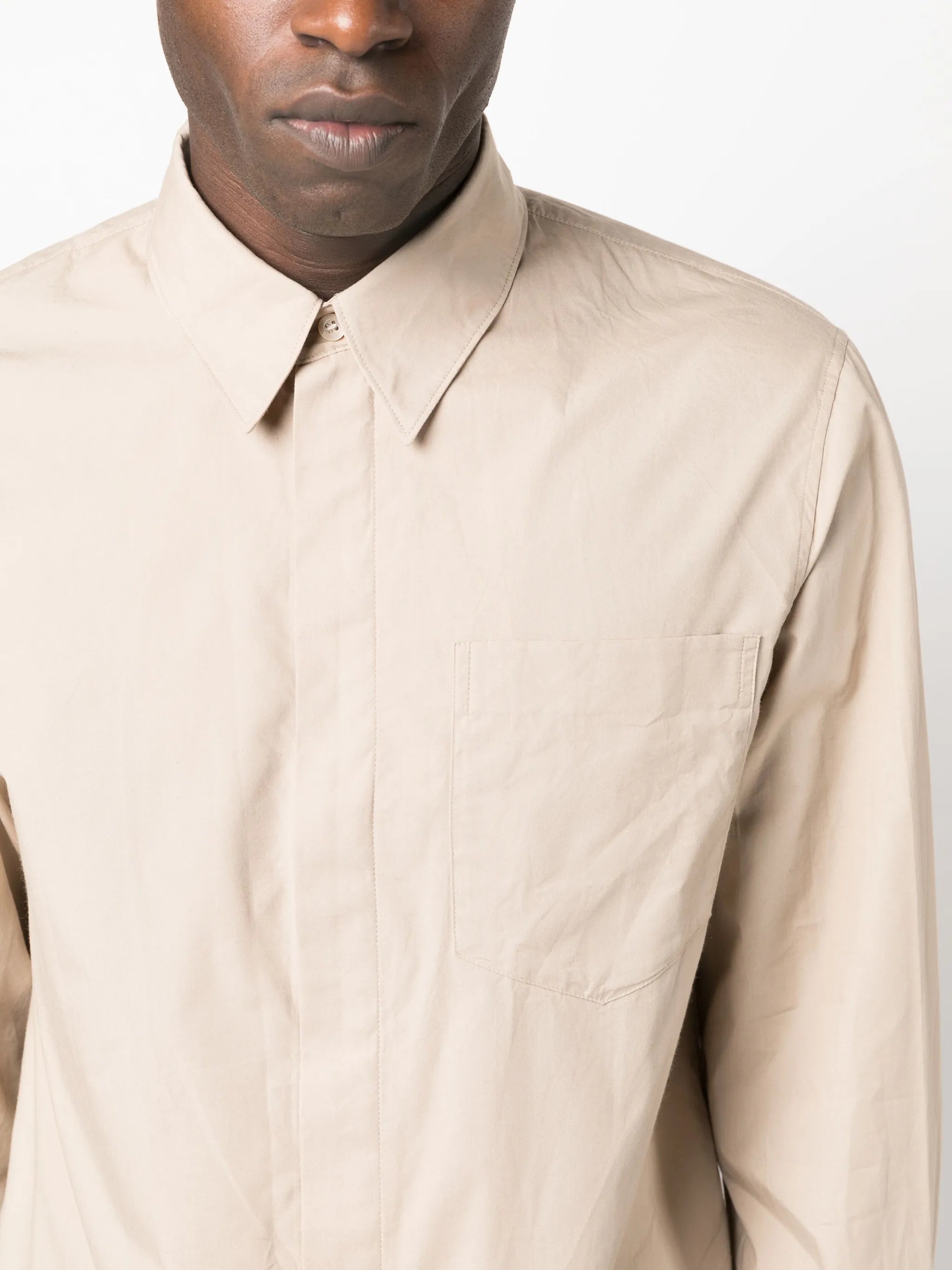Corran zip-up shirt