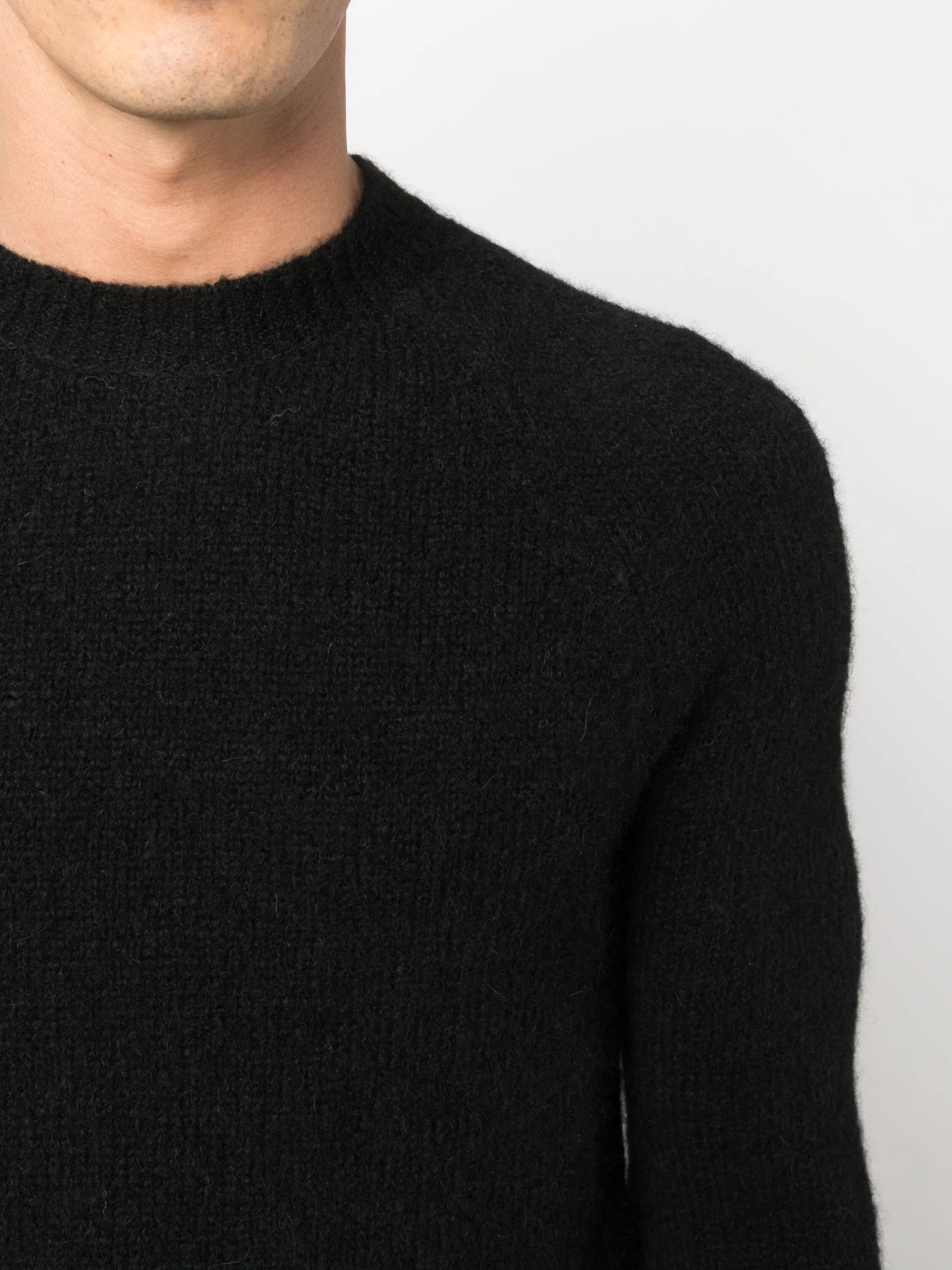 alpaca wool-blend jumper