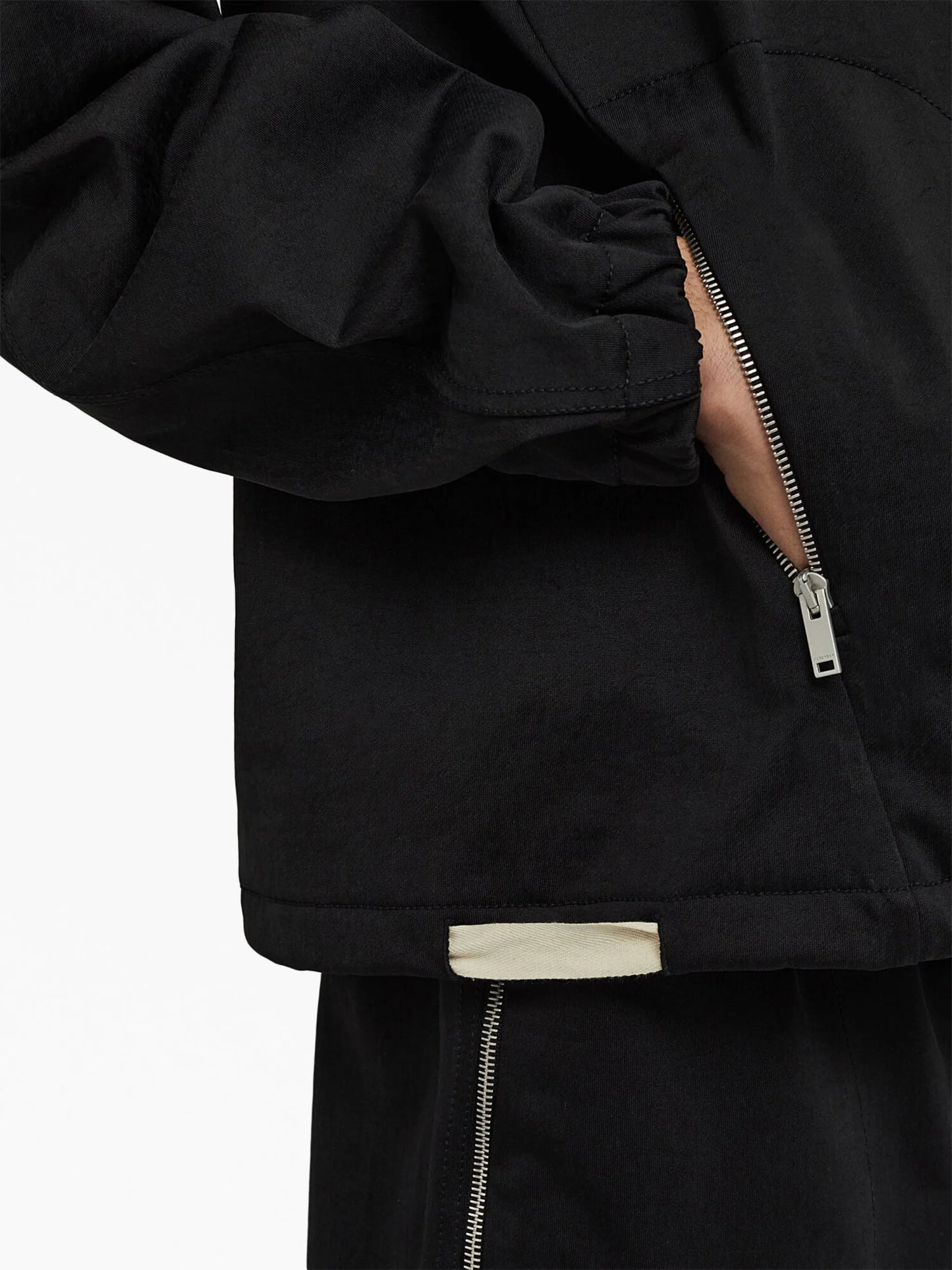 long-sleeve drawstring hoodie