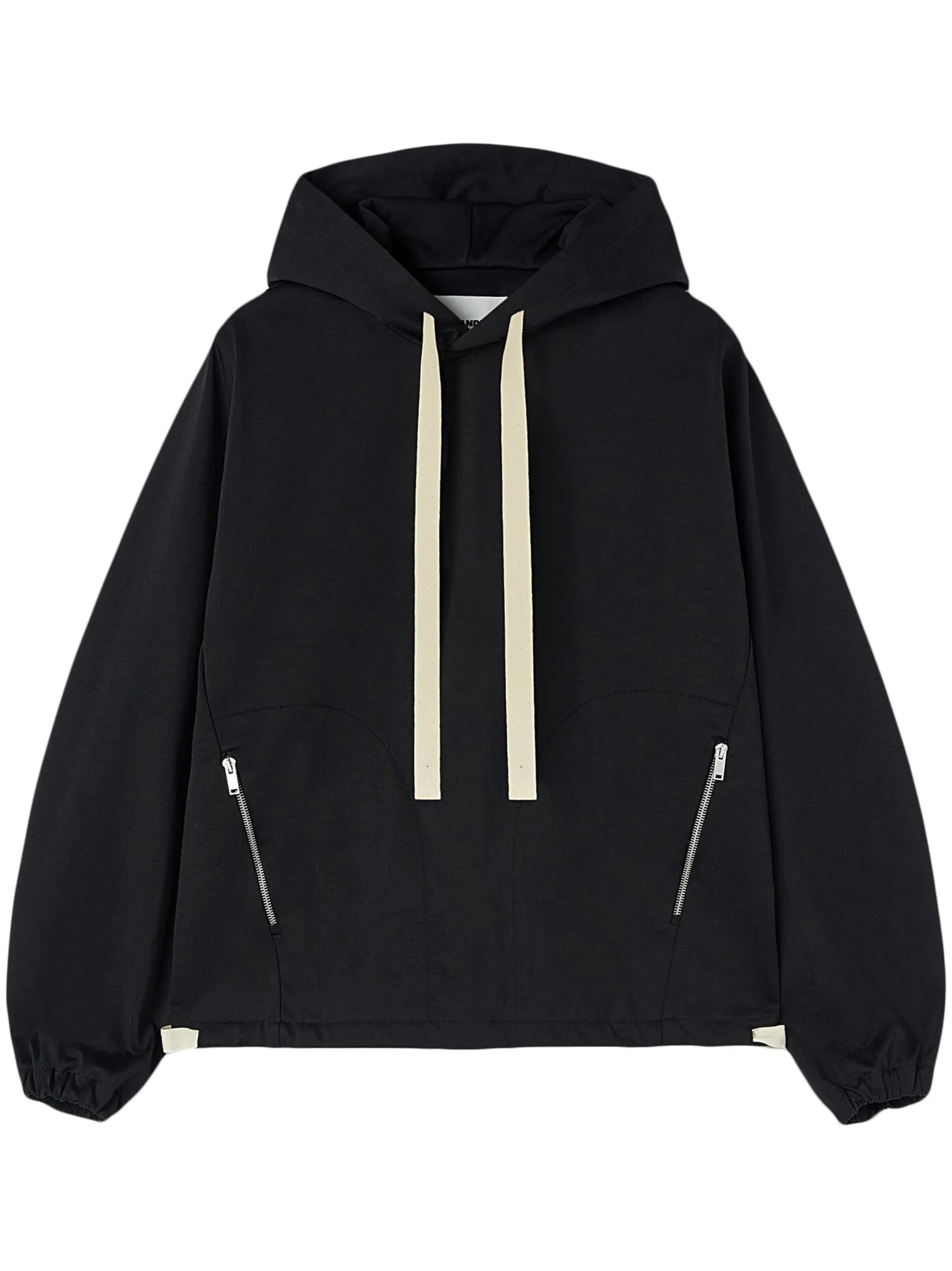 long-sleeve drawstring hoodie