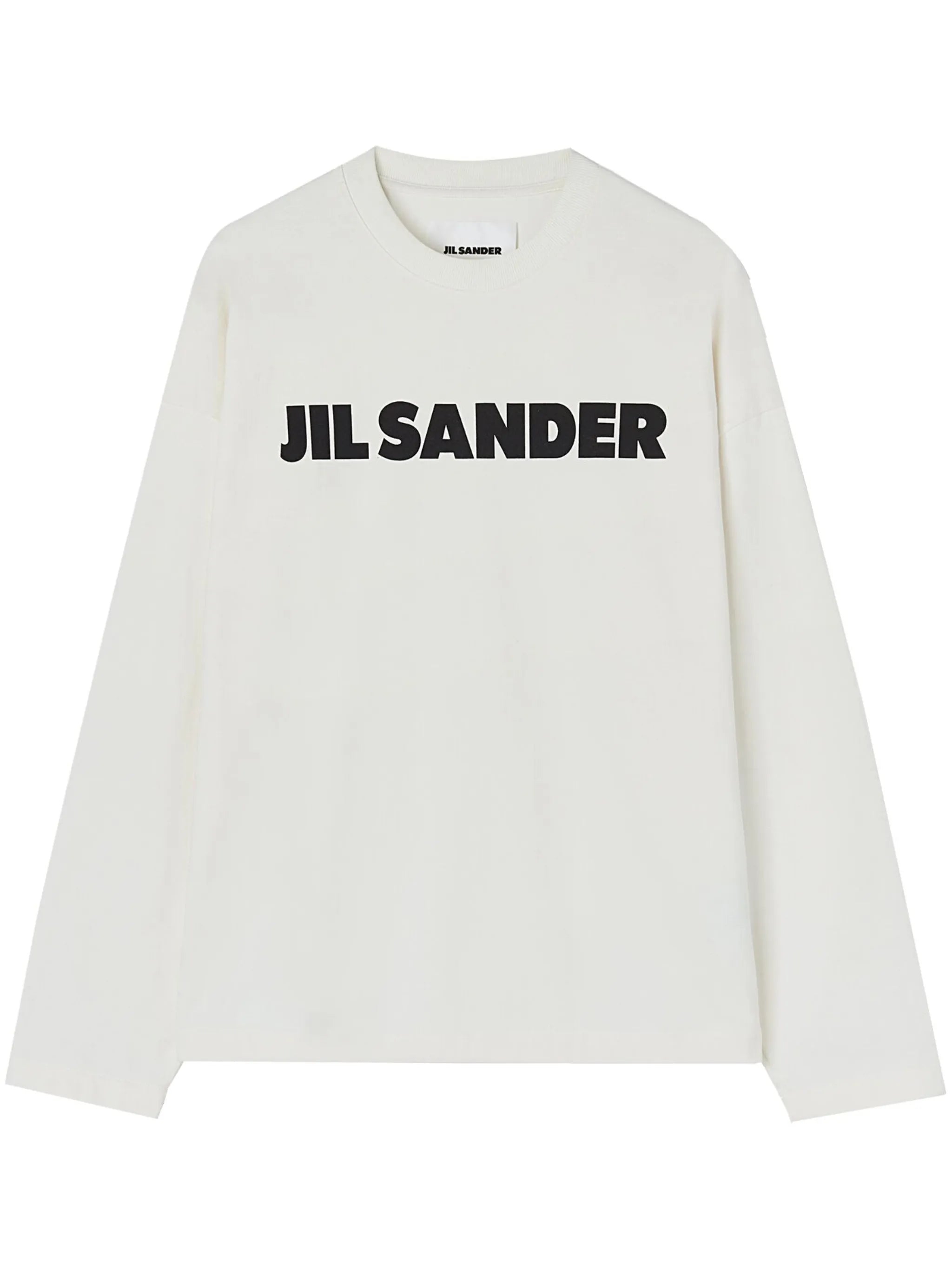 logo-print long-sleeve top