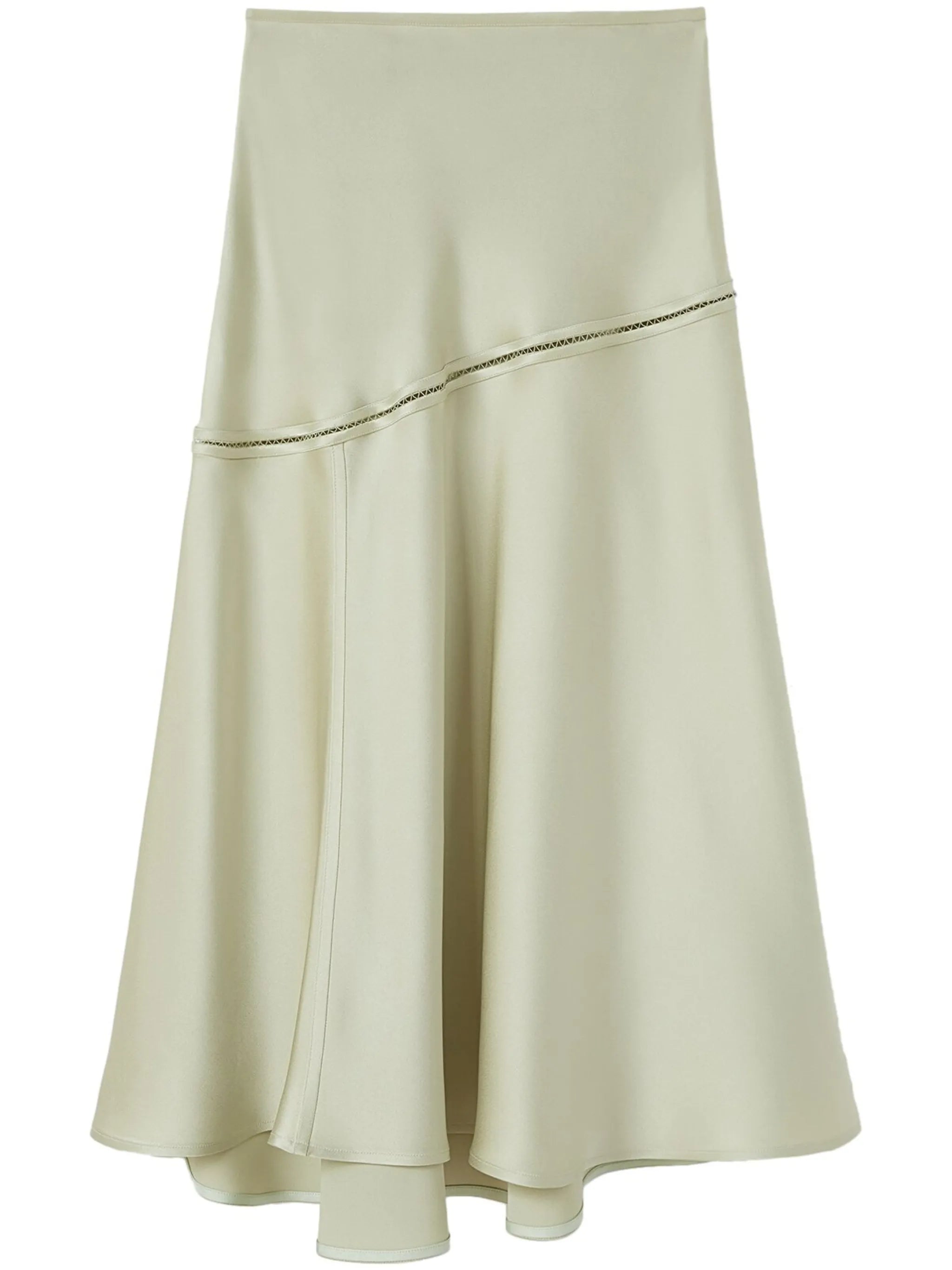flared midi skirt