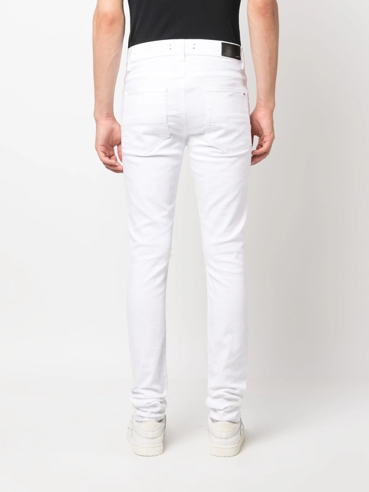 MX1 white jeans