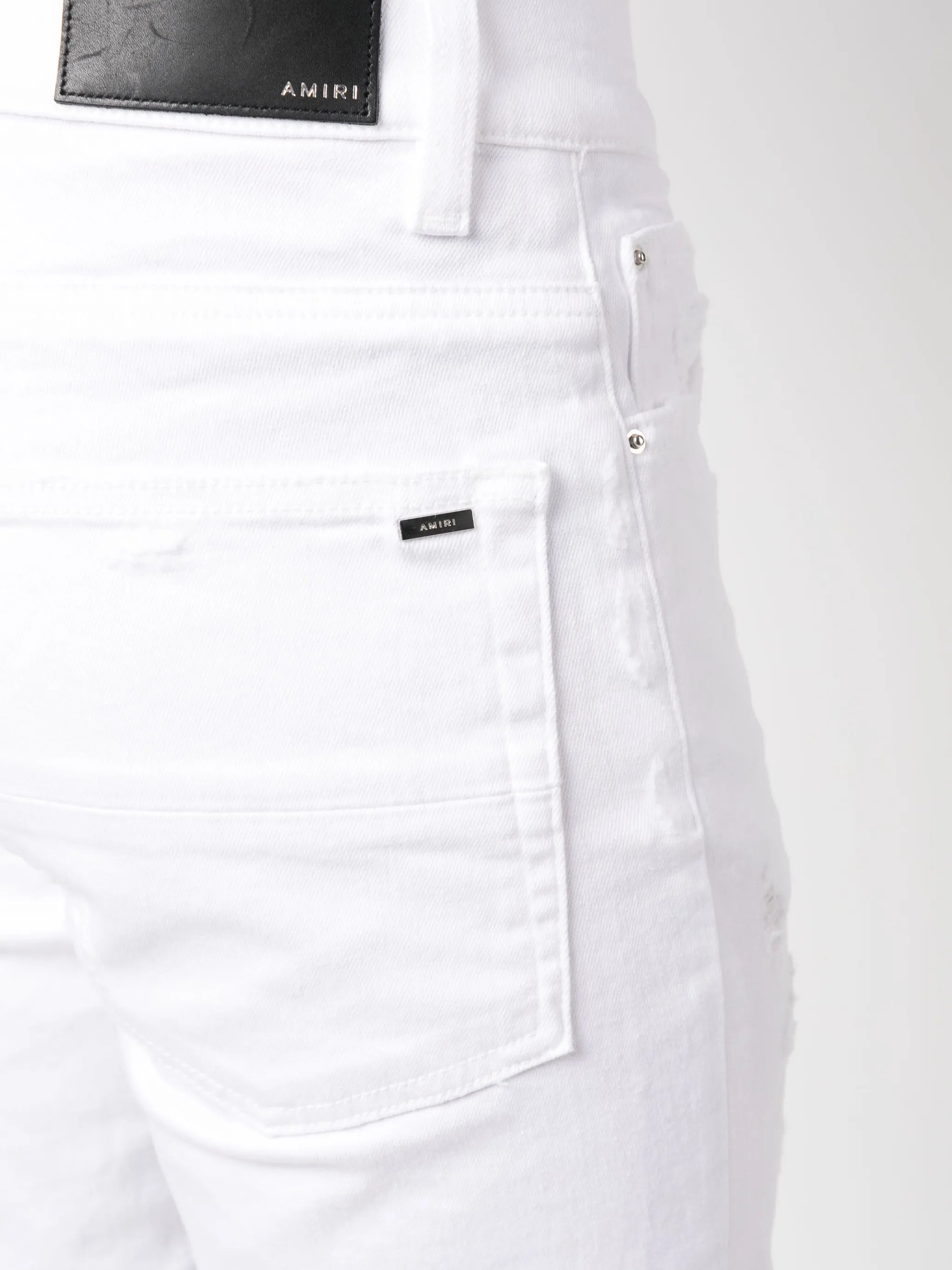 MX1 white jeans