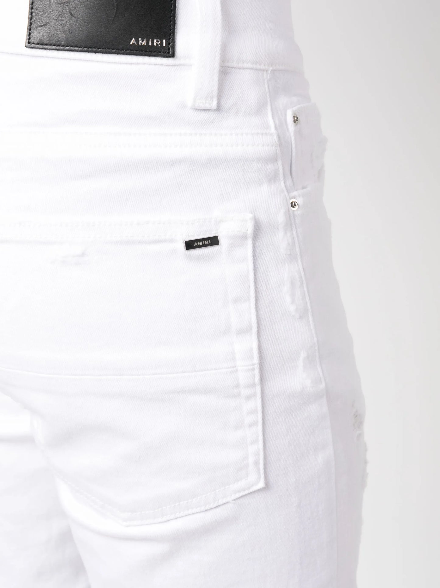 MX1 white jeans