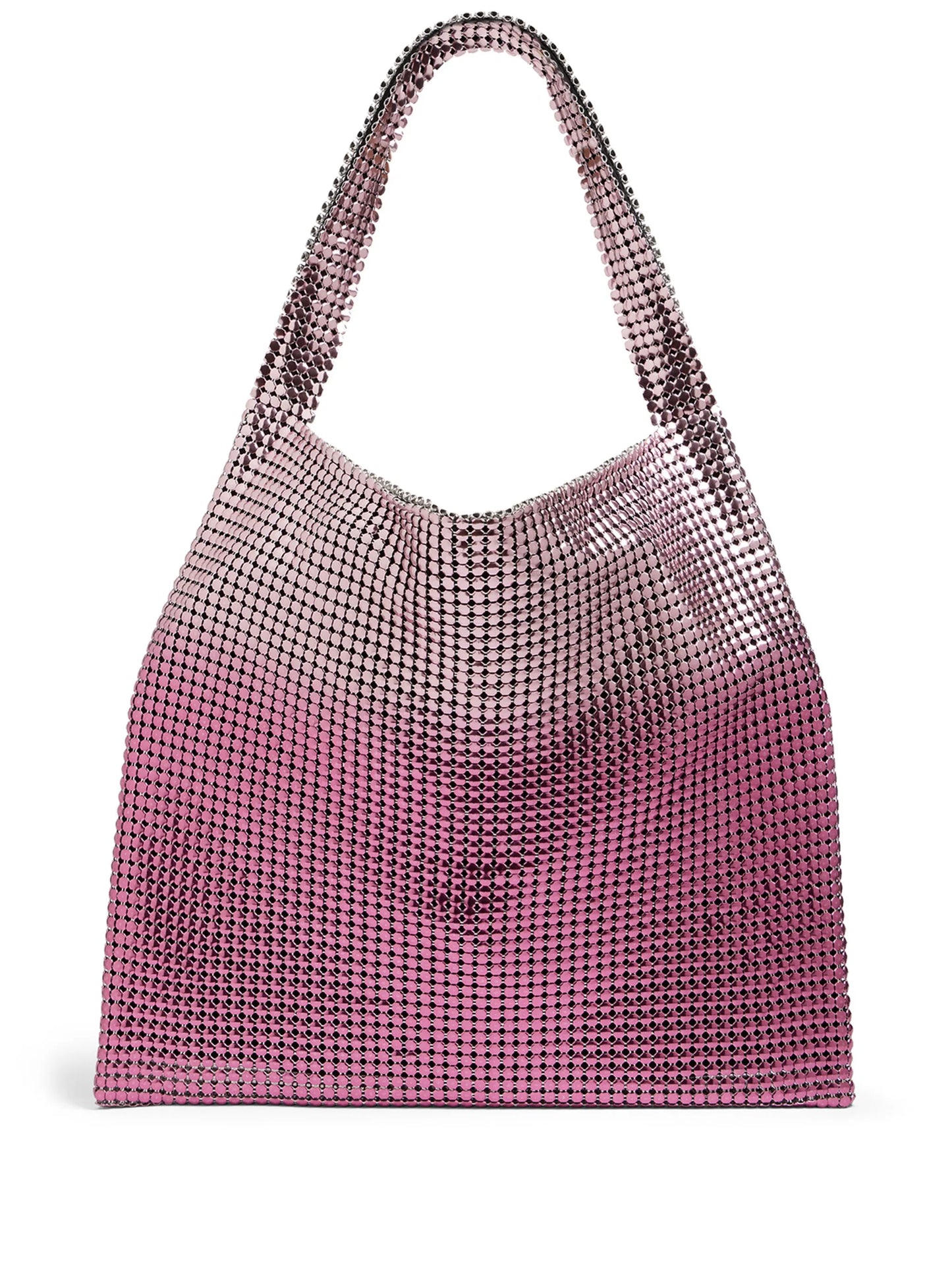 Pixel metallic tote bag