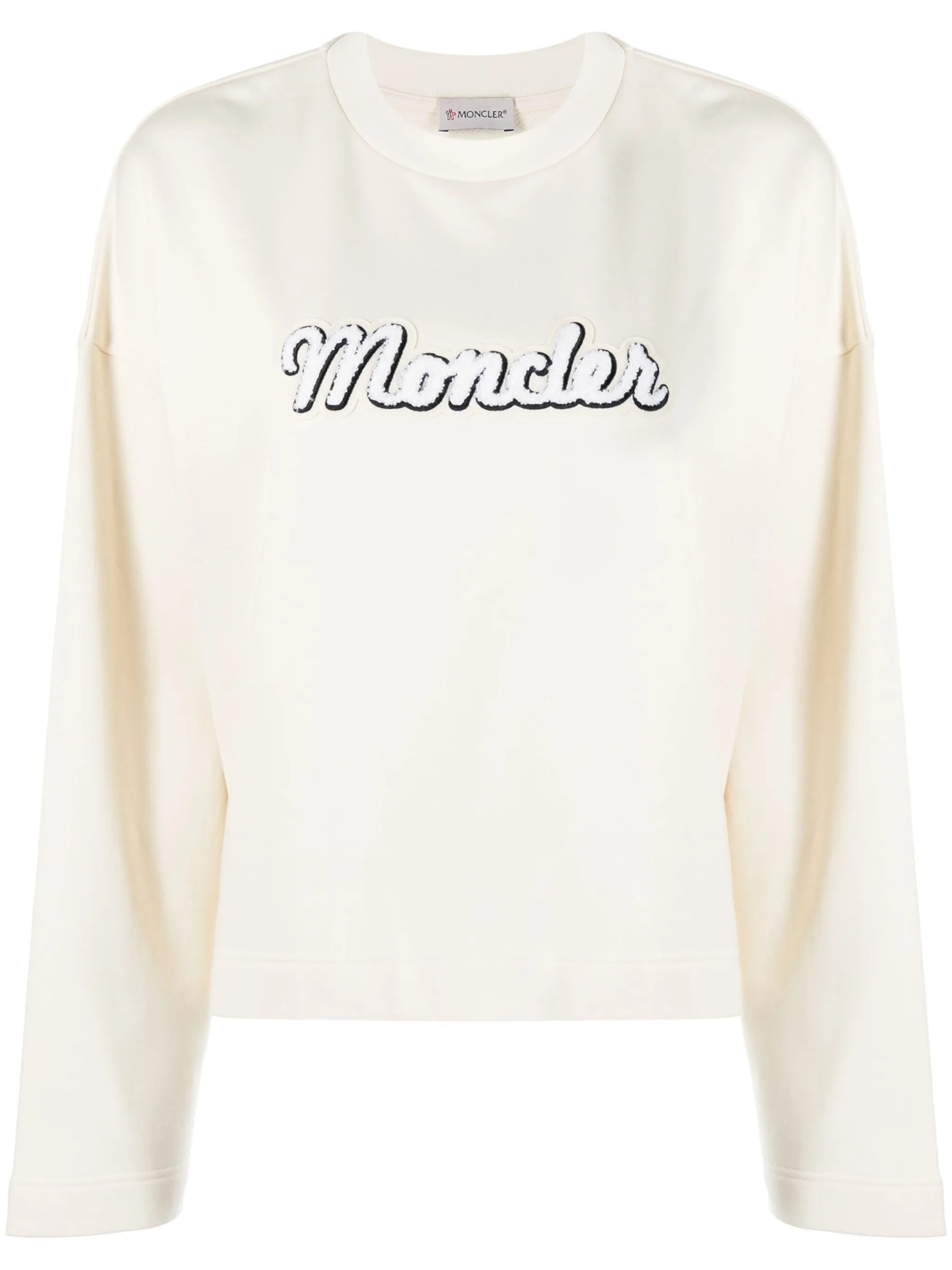 logo-embroidered cotton sweatshirt