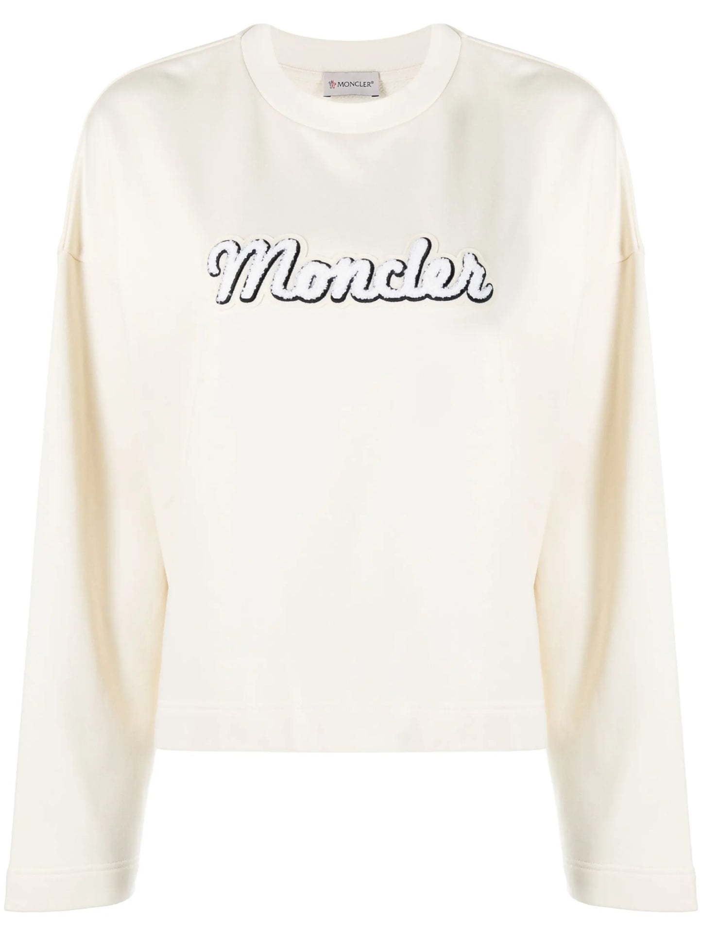 logo-embroidered cotton sweatshirt