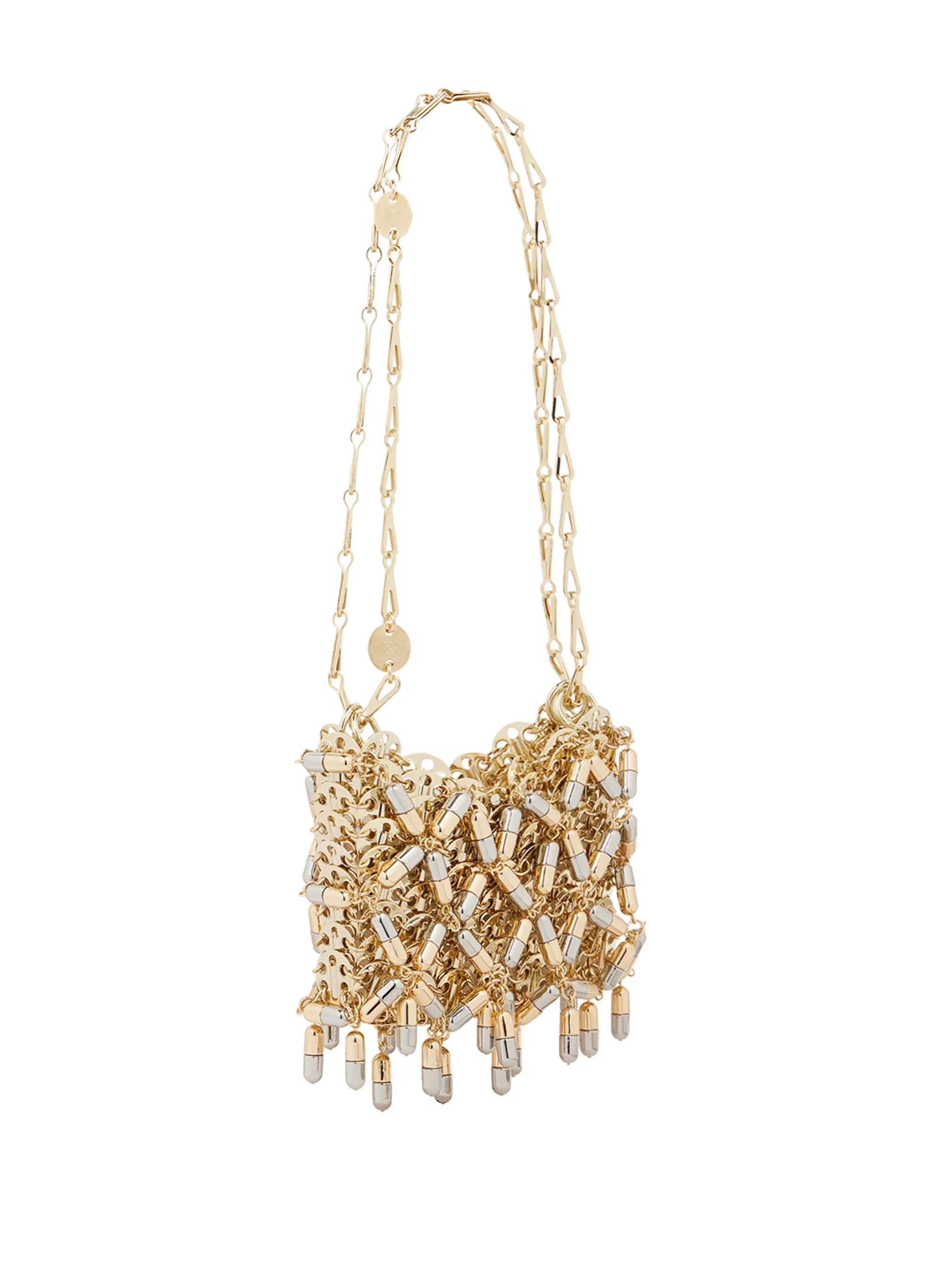 Nano 1969 Pill chainmail shoulder bag