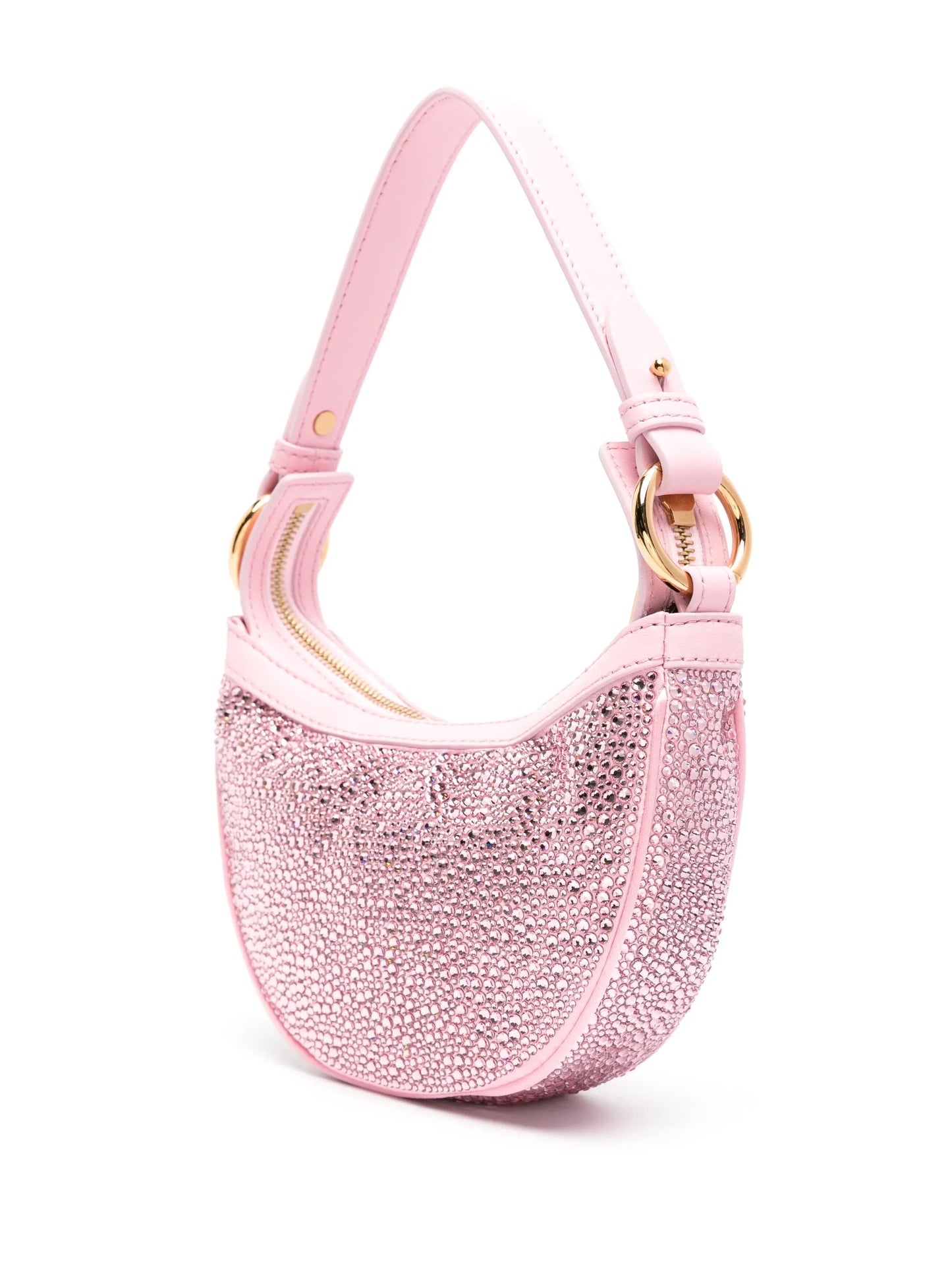 Medusa Head crystal-embellished shoulder bag