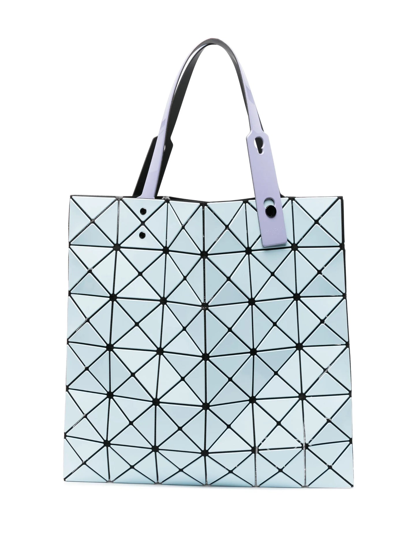 Lucent Gloss panelled tote bag