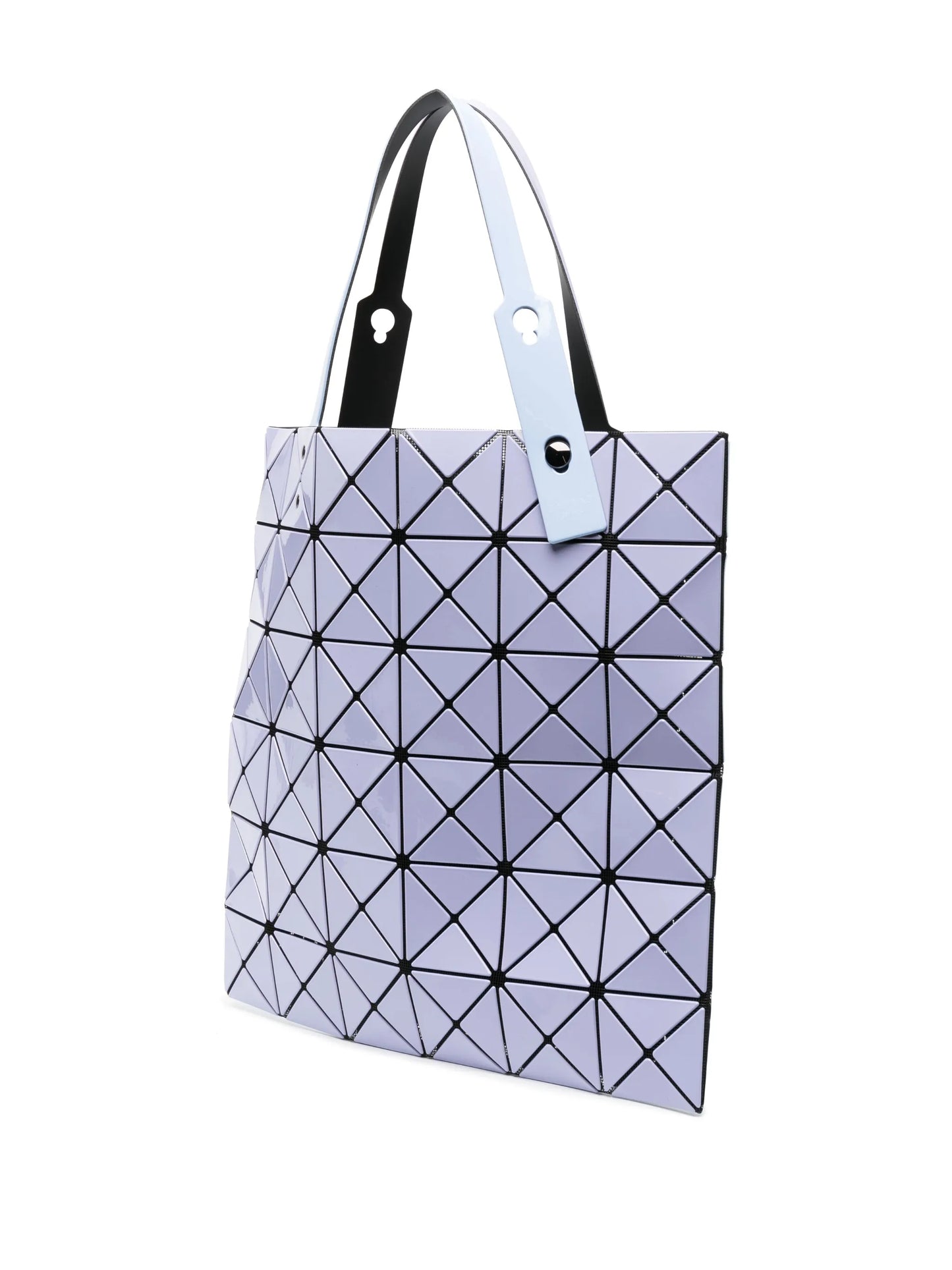 Lucent Gloss panelled tote bag