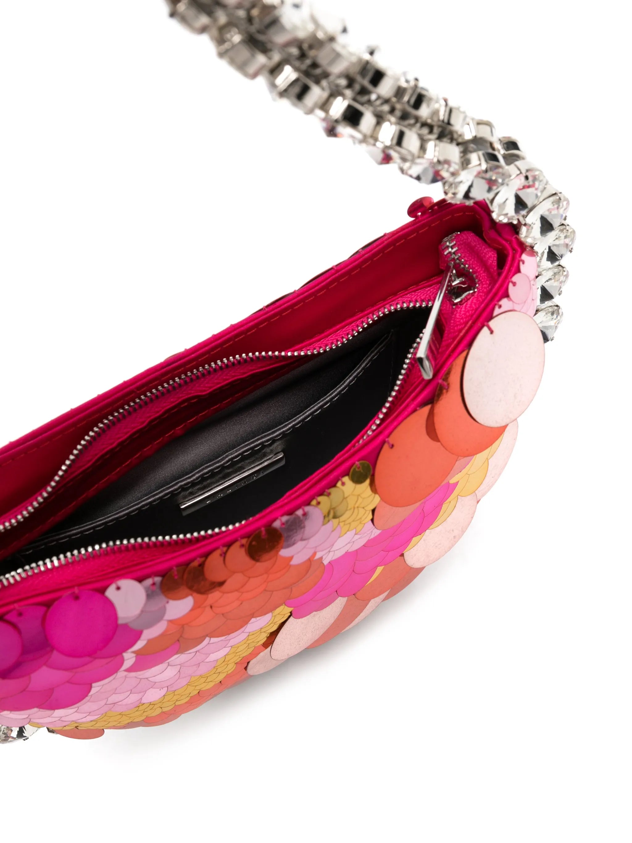 Flexible Eternity sequin mini bag