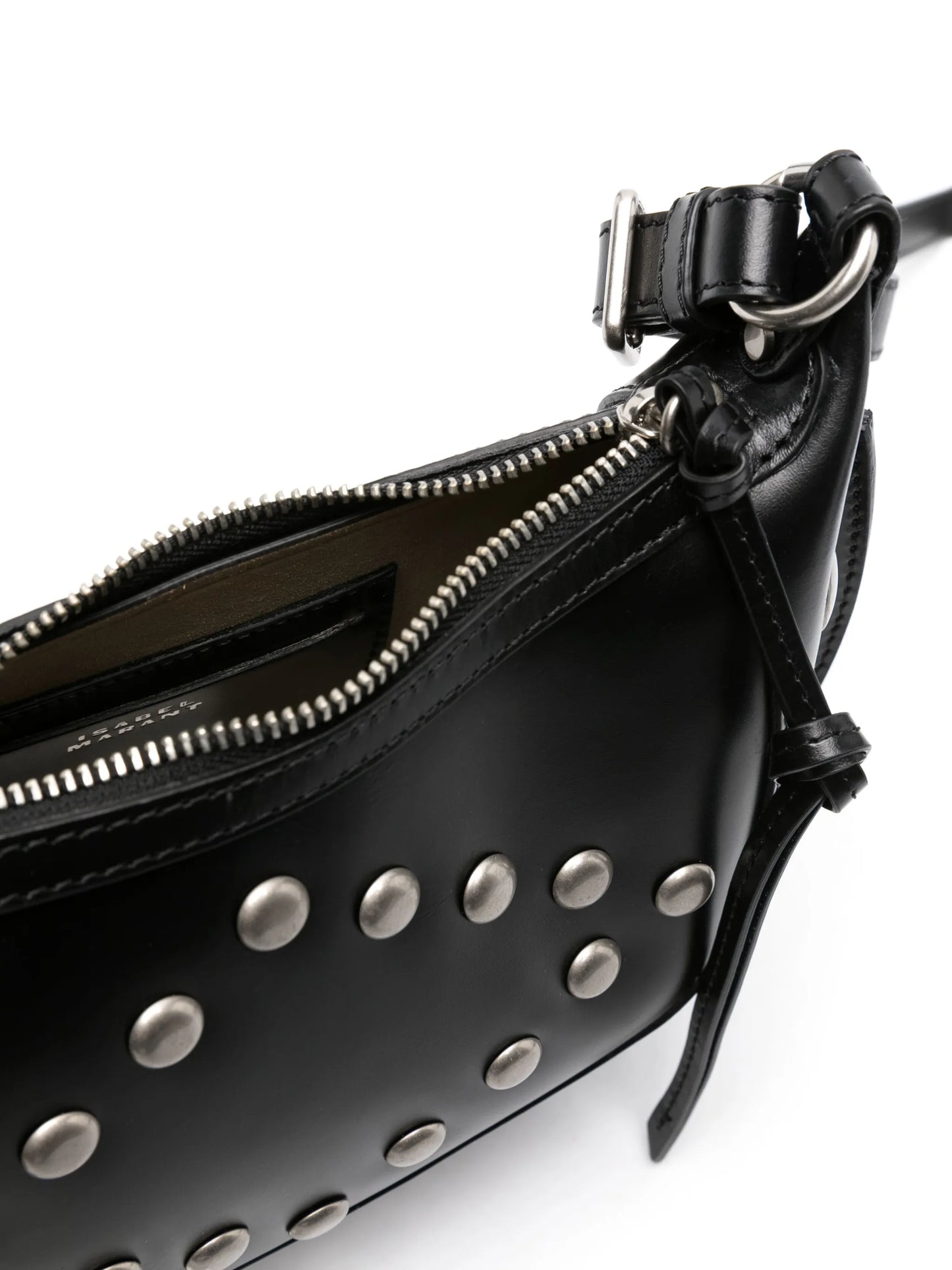 Oskan moon studded leather crossbody bag
