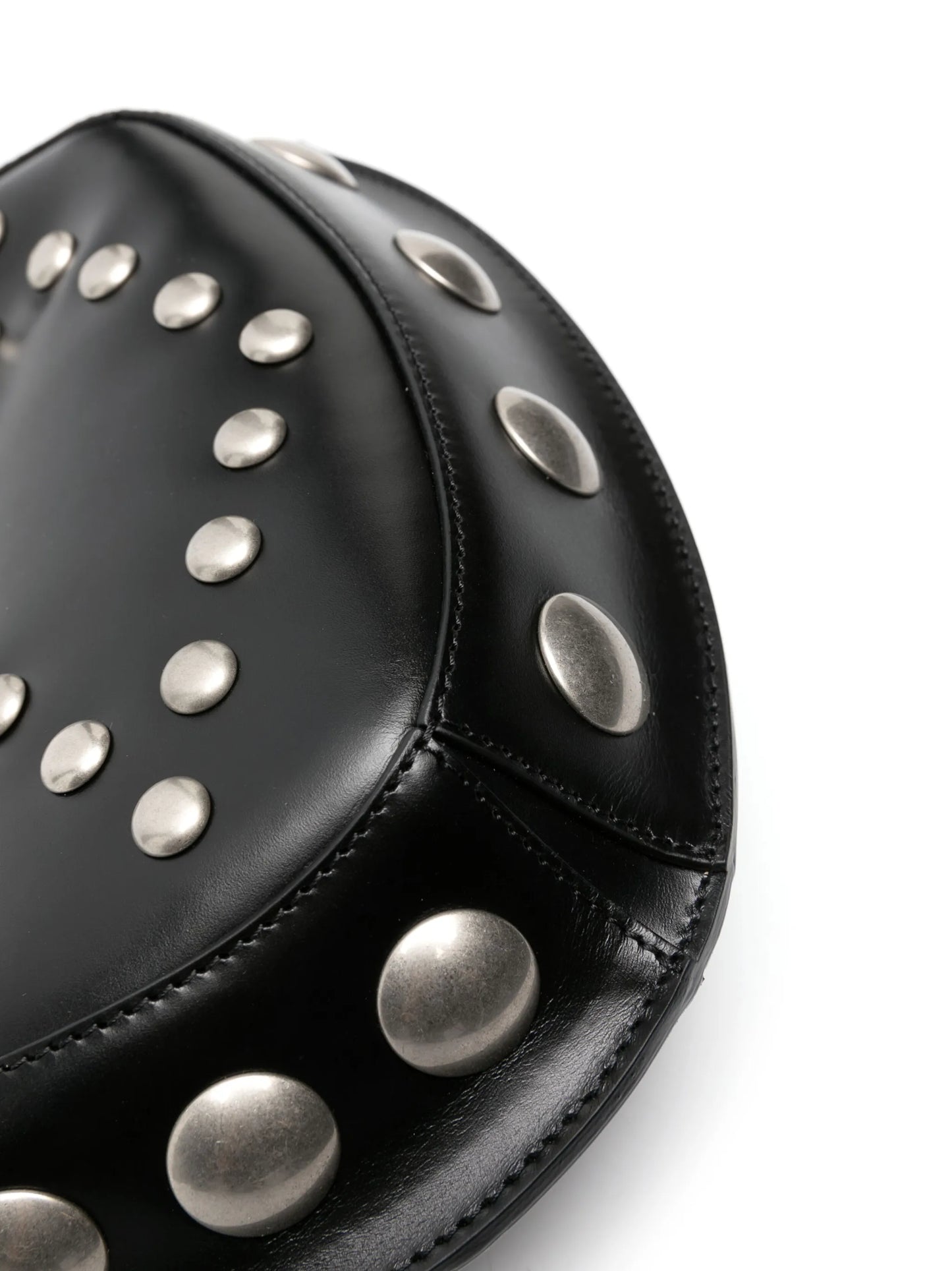 Oskan moon studded leather crossbody bag
