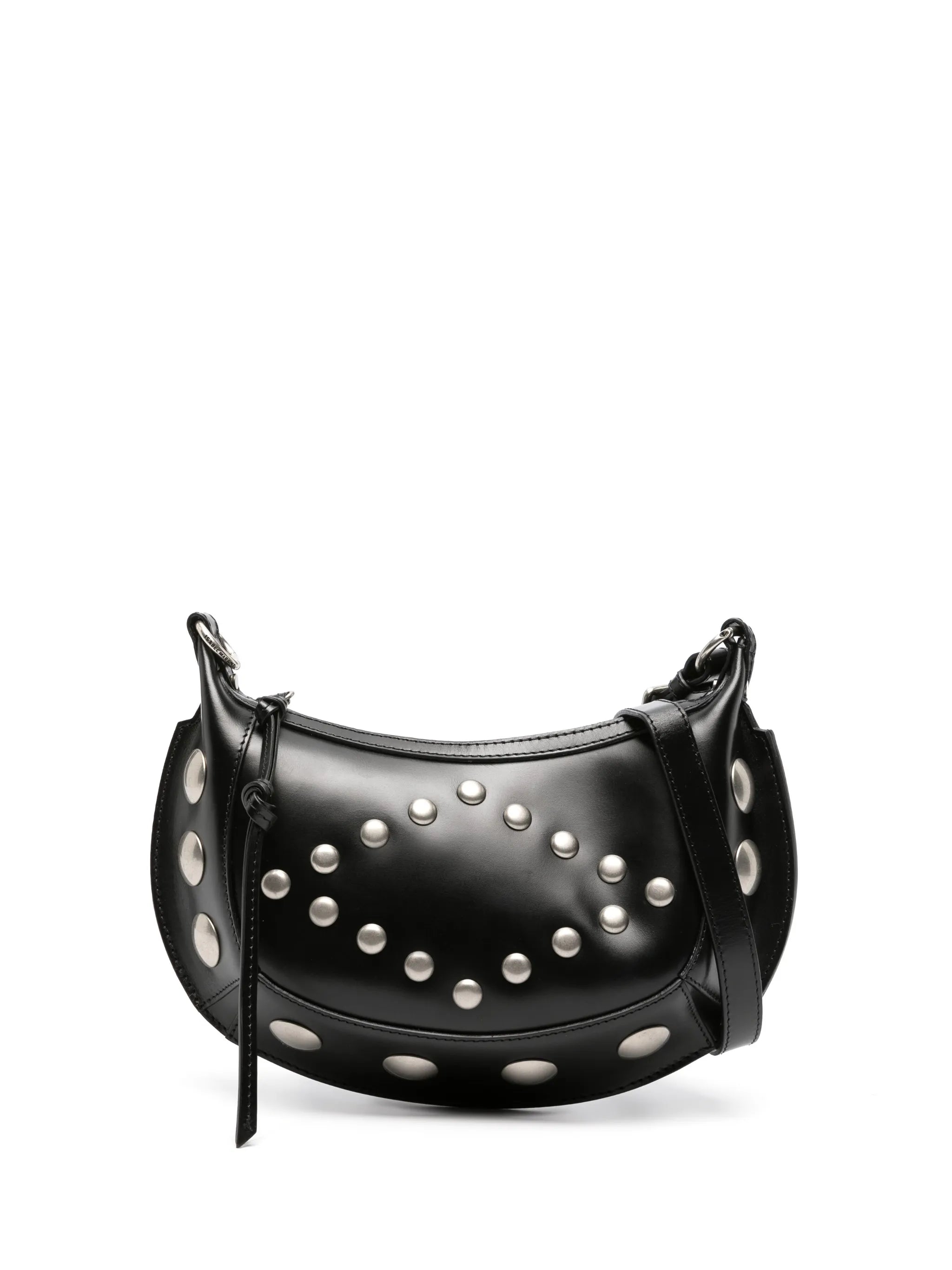 Oskan moon studded leather crossbody bag