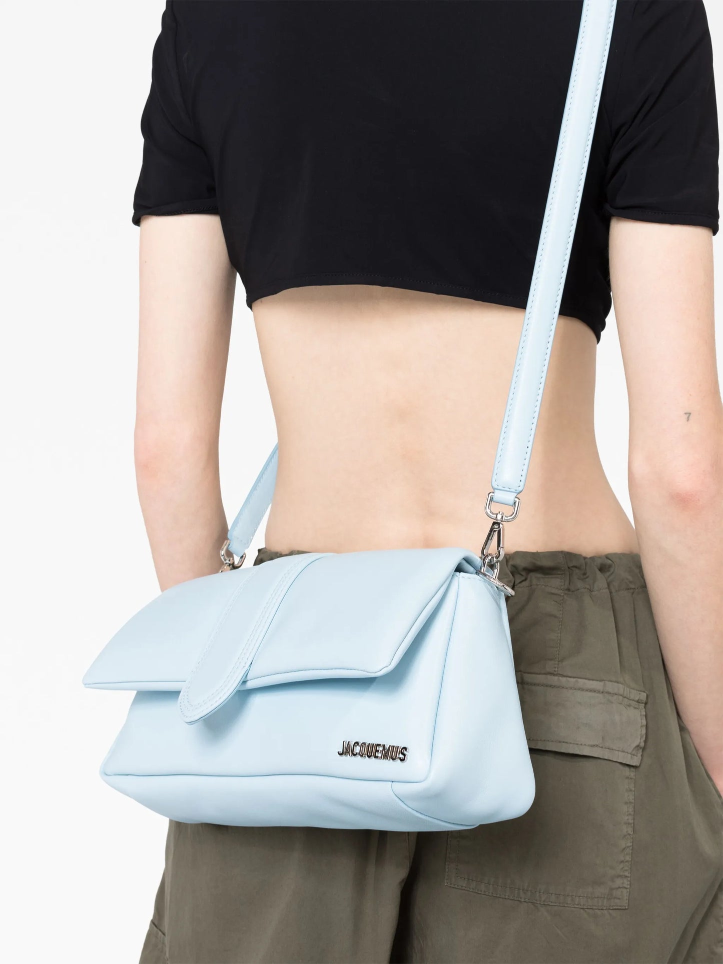 Le Bambimou leather shoulder bag