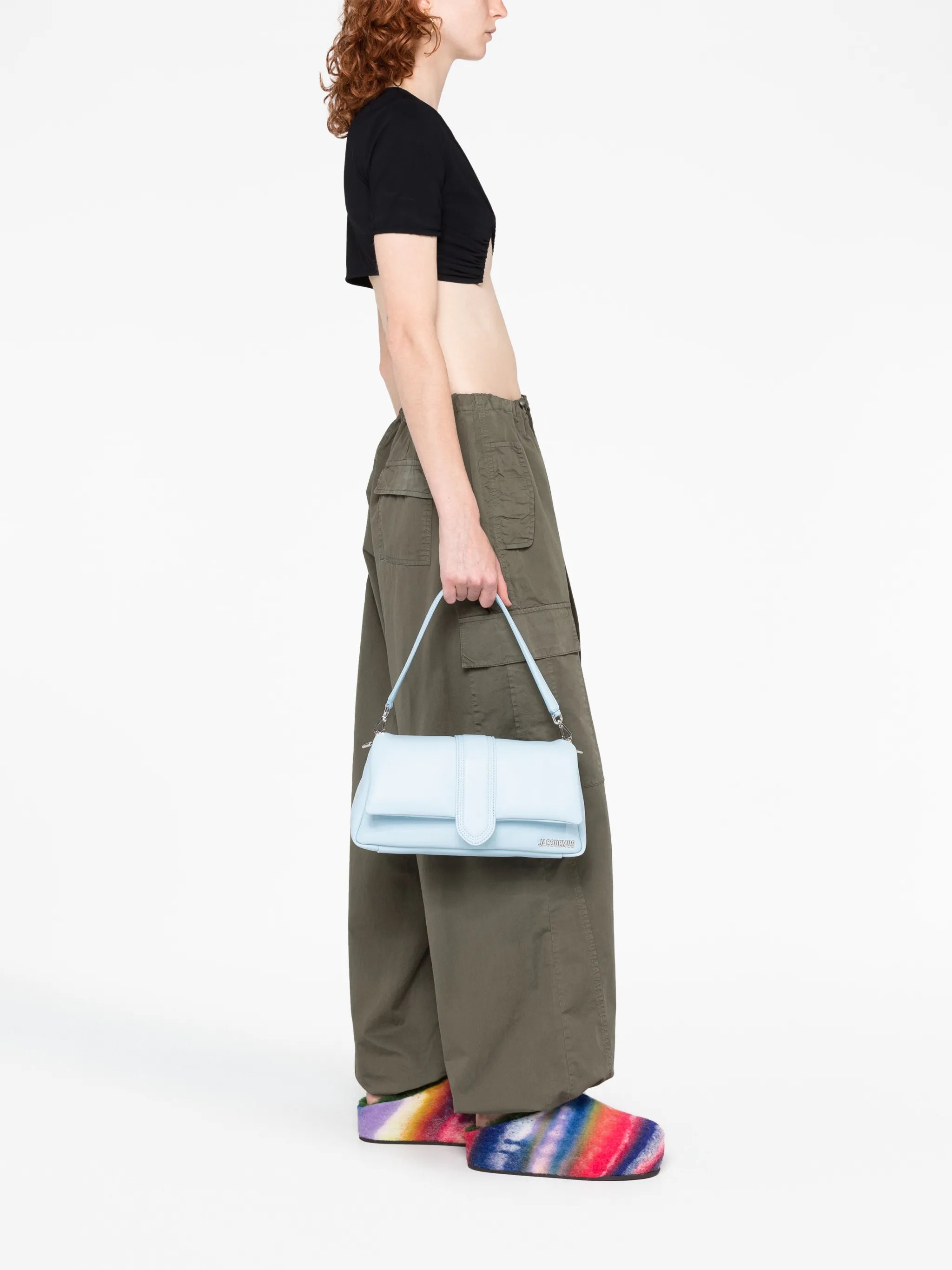 Le Bambimou leather shoulder bag