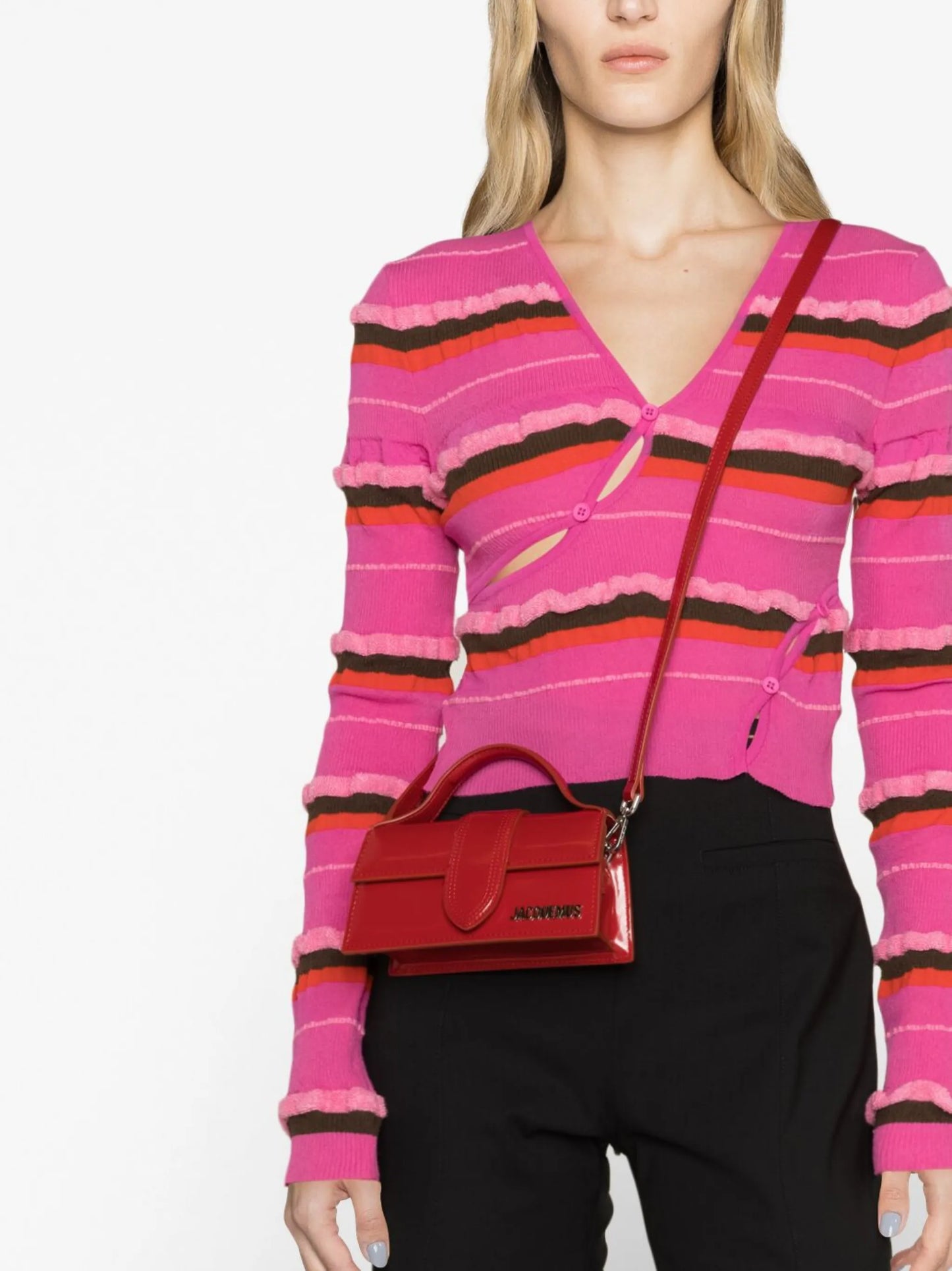 Le Bambino leather tote bag