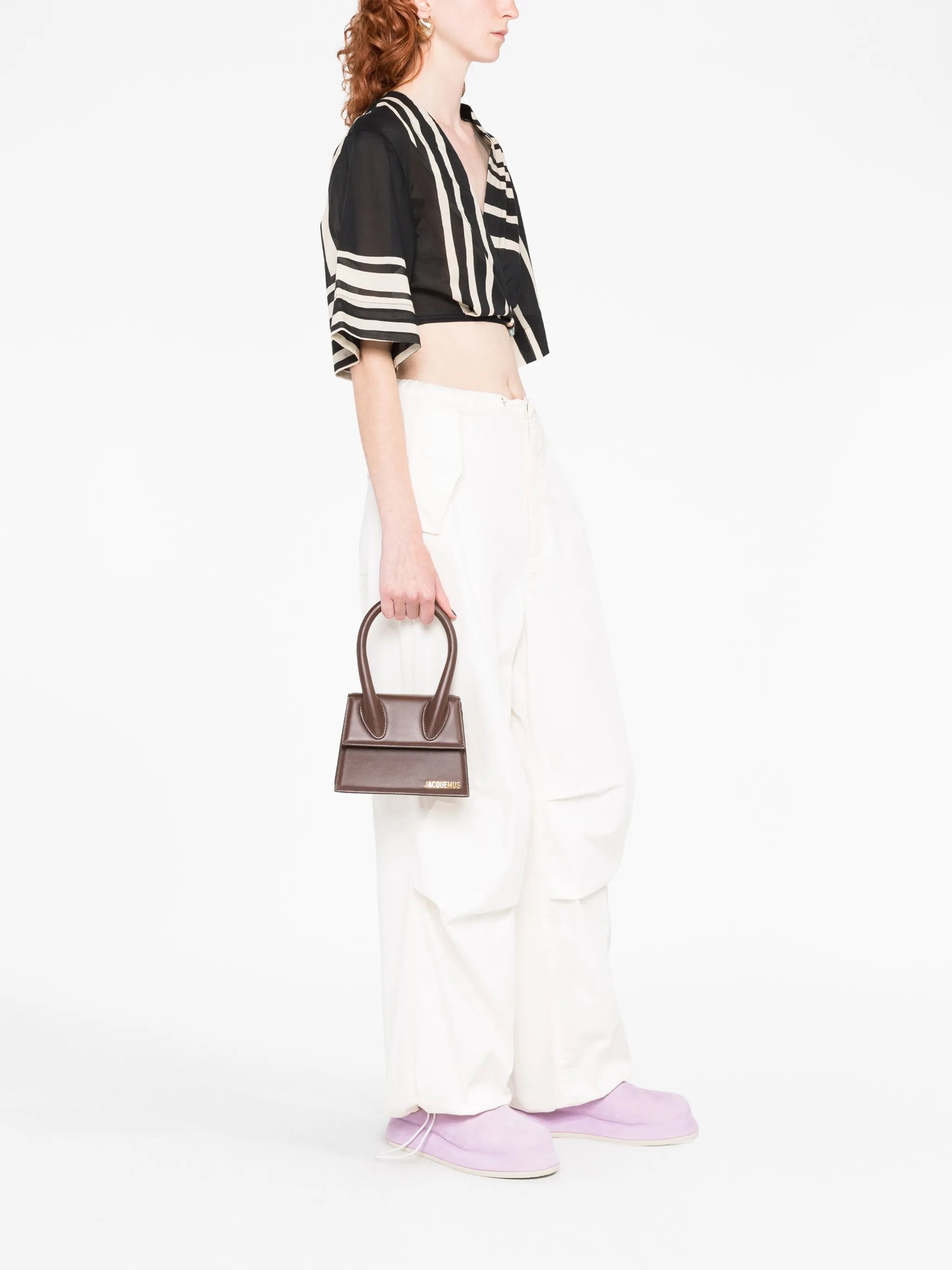 Le Chiquito Moyen leather tote bag