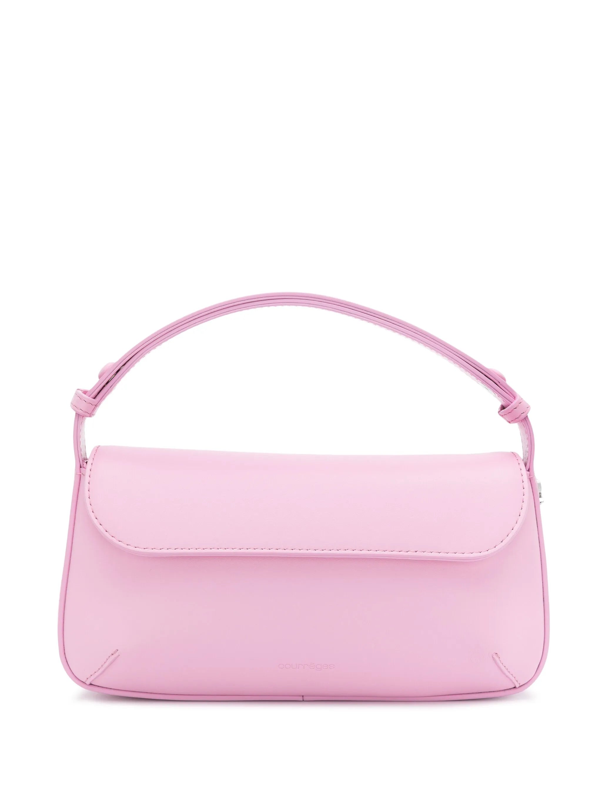 Sleek leather shoulder bag