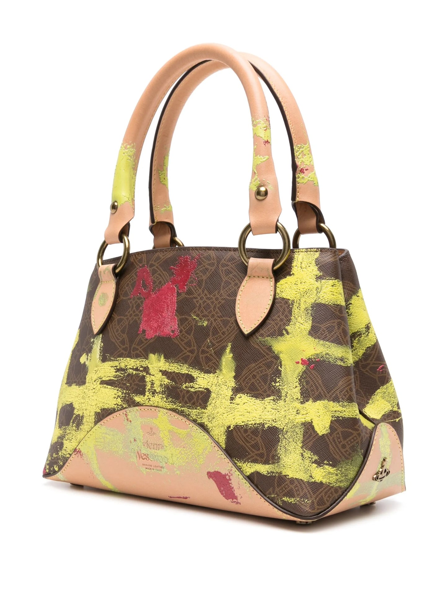 Britney panelled tote bag