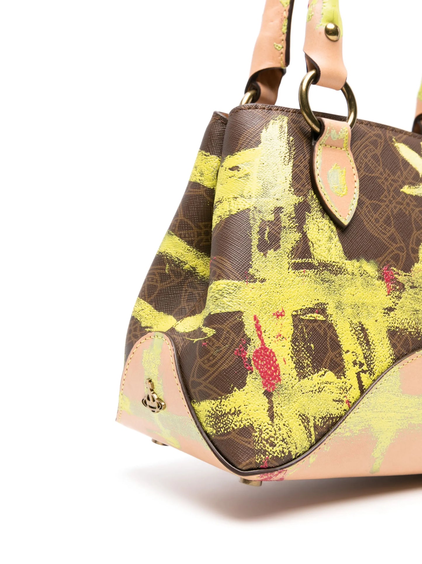 Britney panelled tote bag