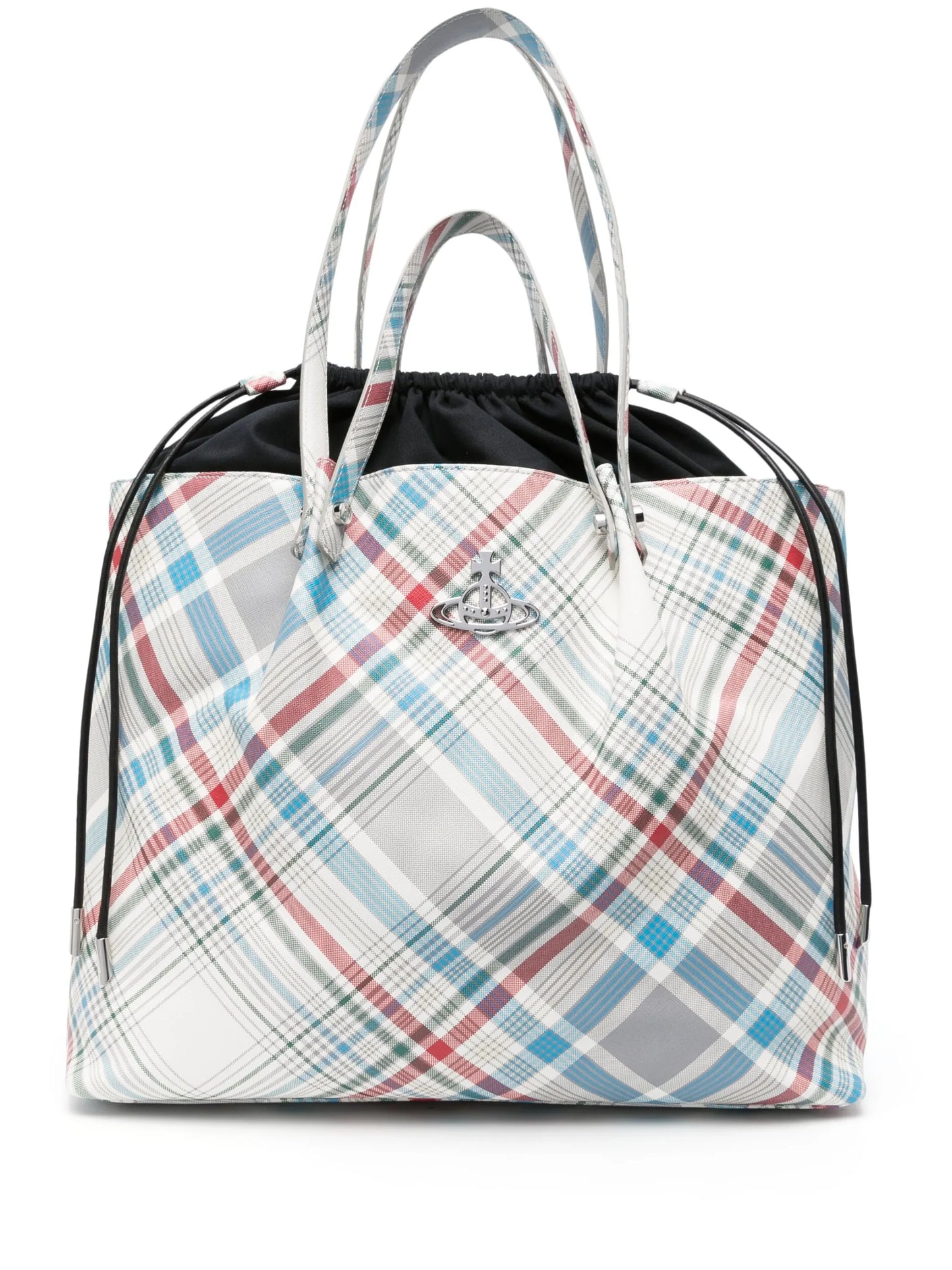Tina Madras-print tote bag