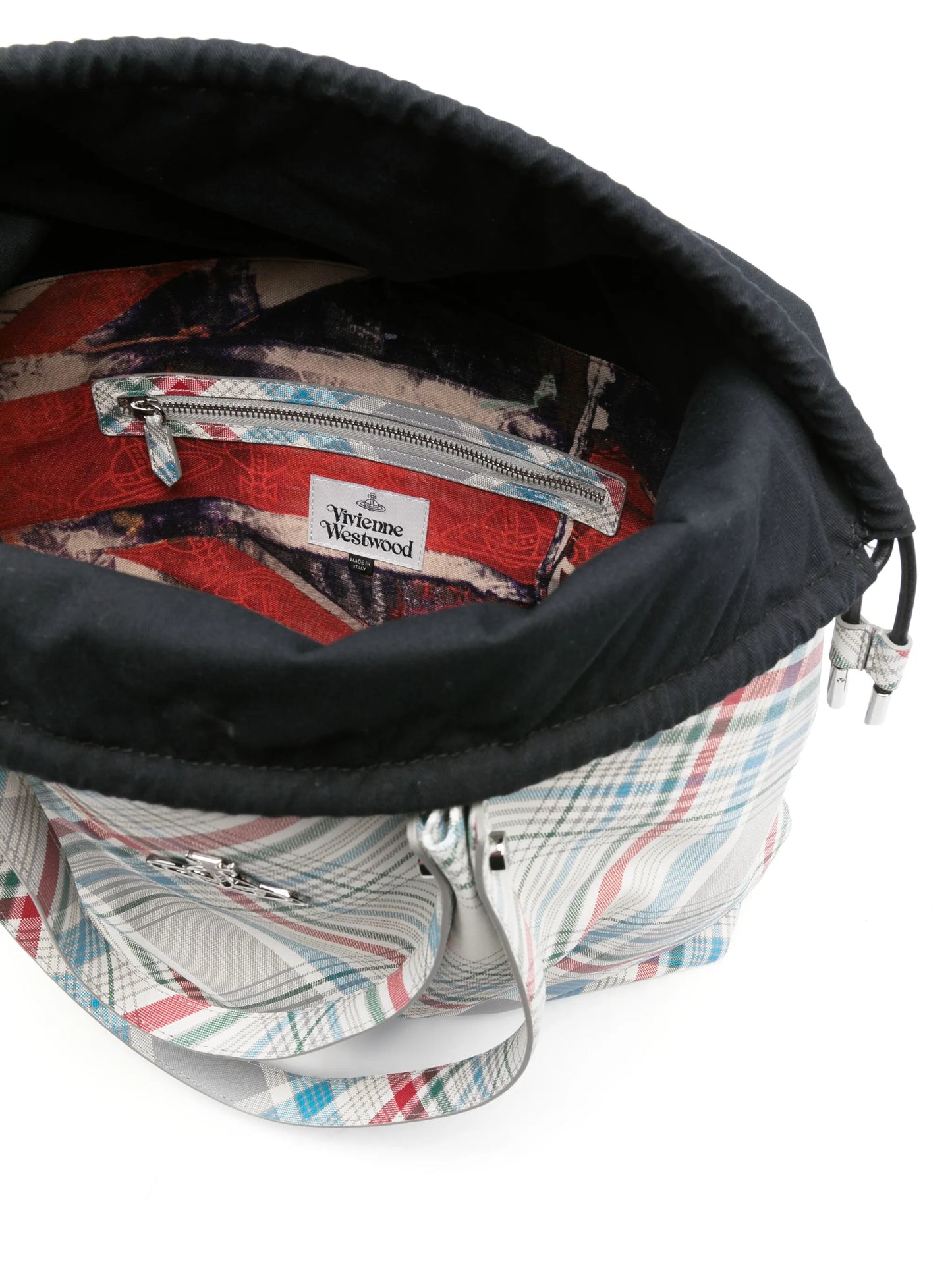 Tina Madras-print tote bag