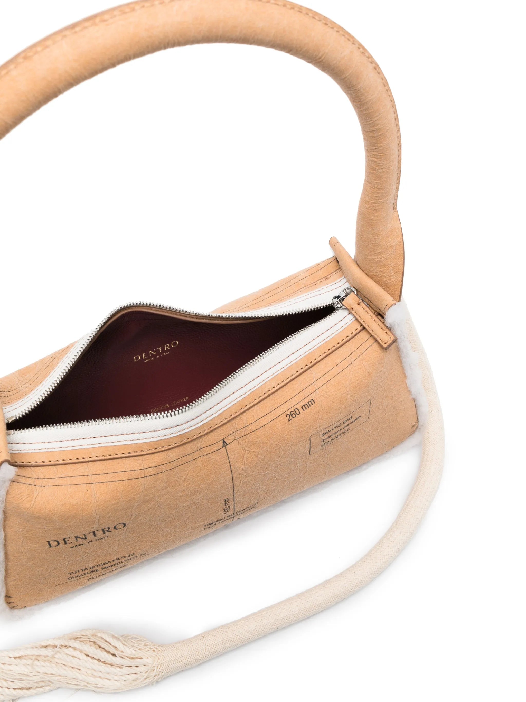 Savvas technical-print shoulder bag