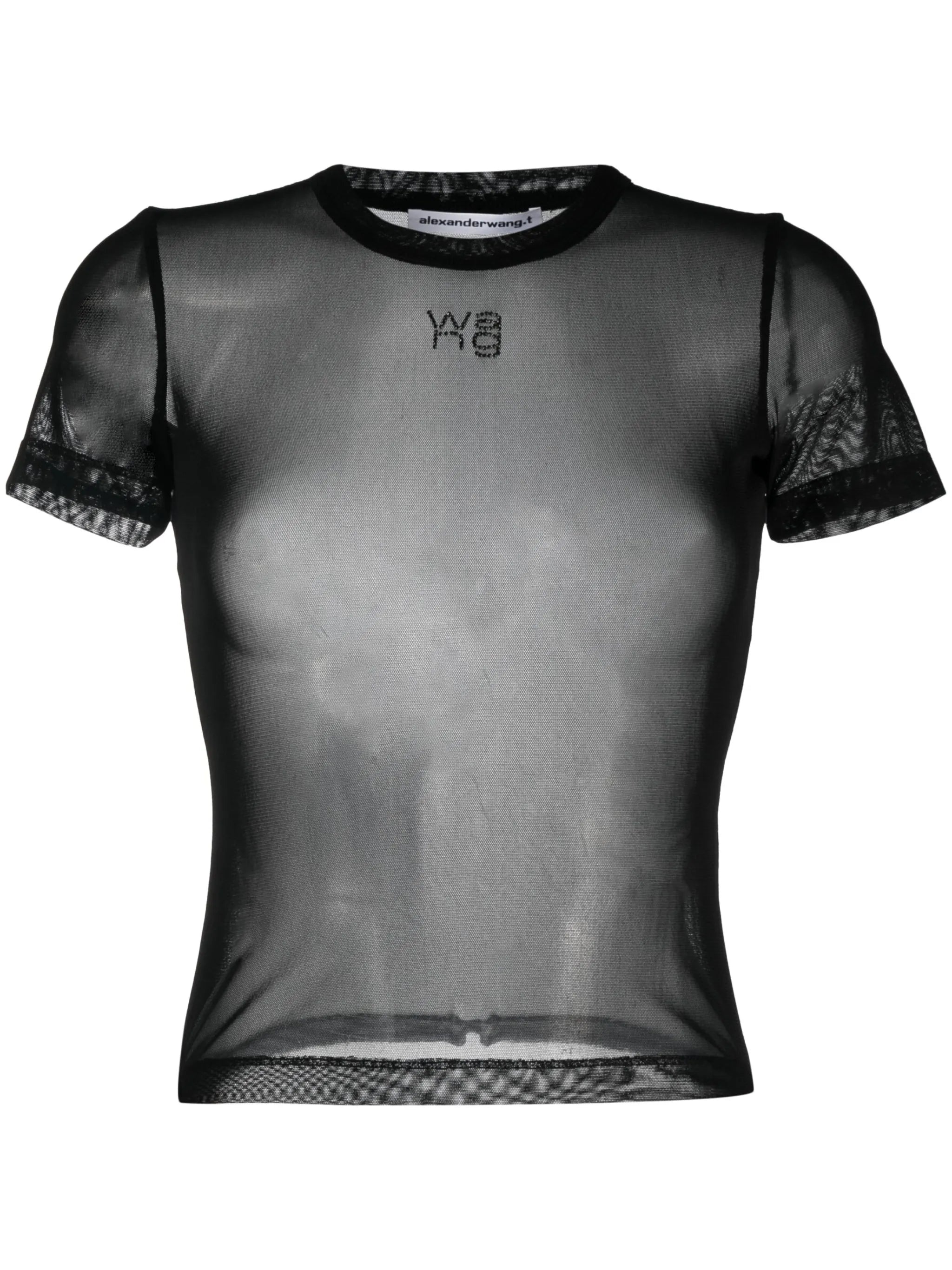 Hotfix short-sleeve mesh T-shirt