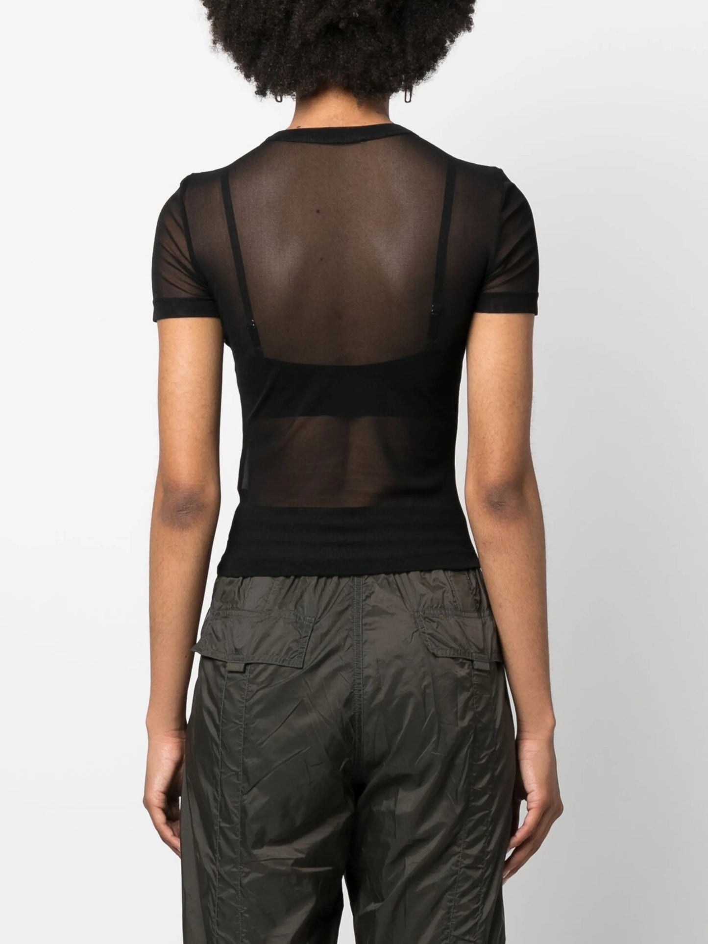 Hotfix short-sleeve mesh T-shirt