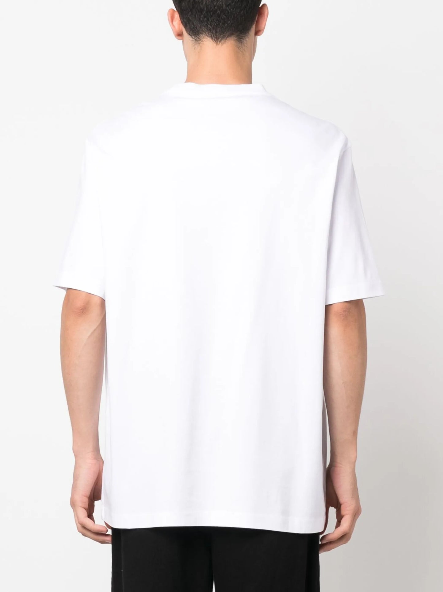 logo-embroidered short-sleeve T-shirt