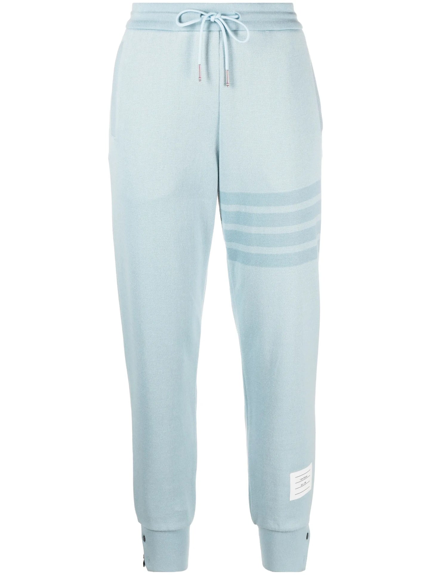 4-Bar-stripe cotton track pants