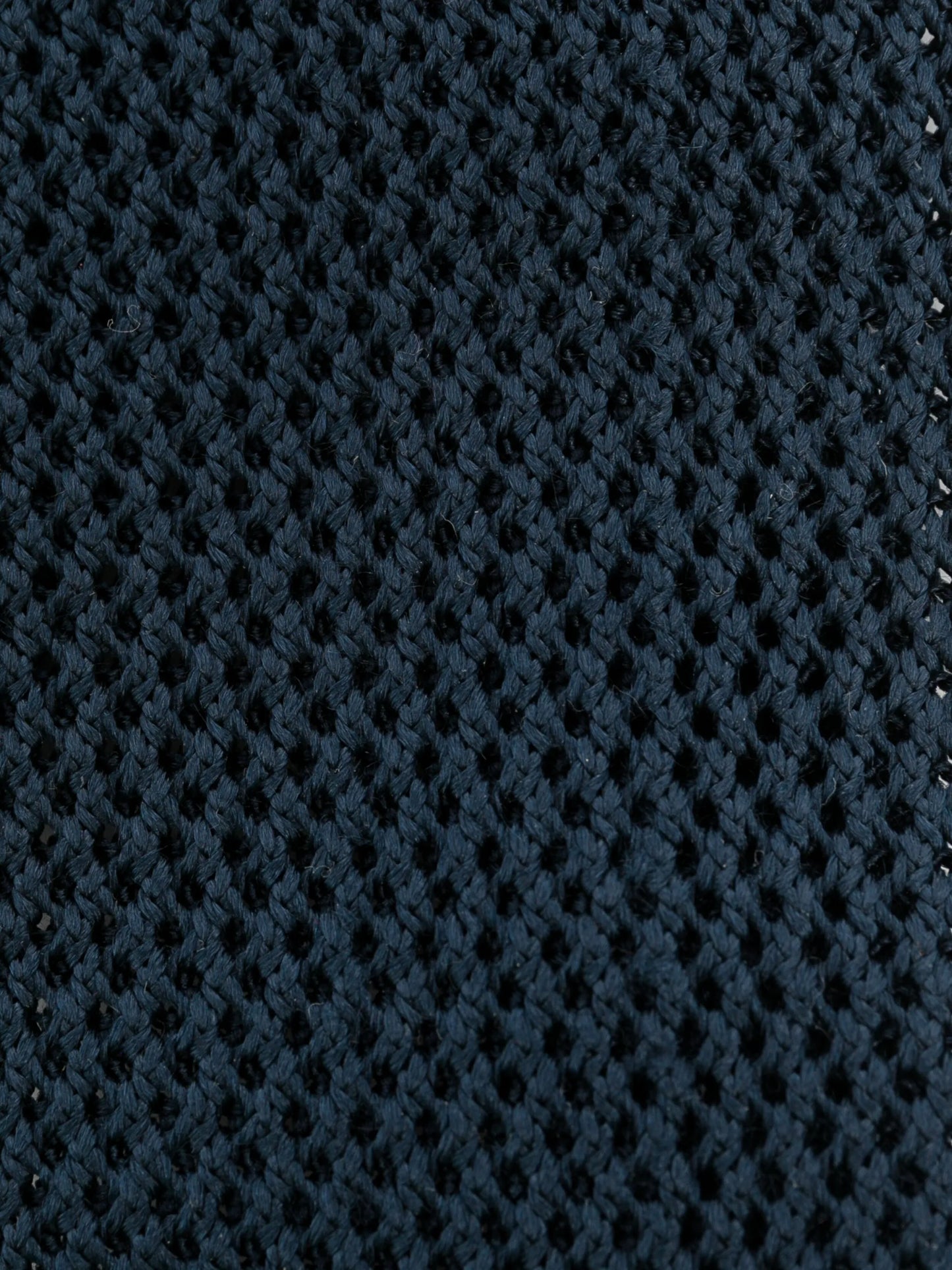Hector pointelle knitted silk tie