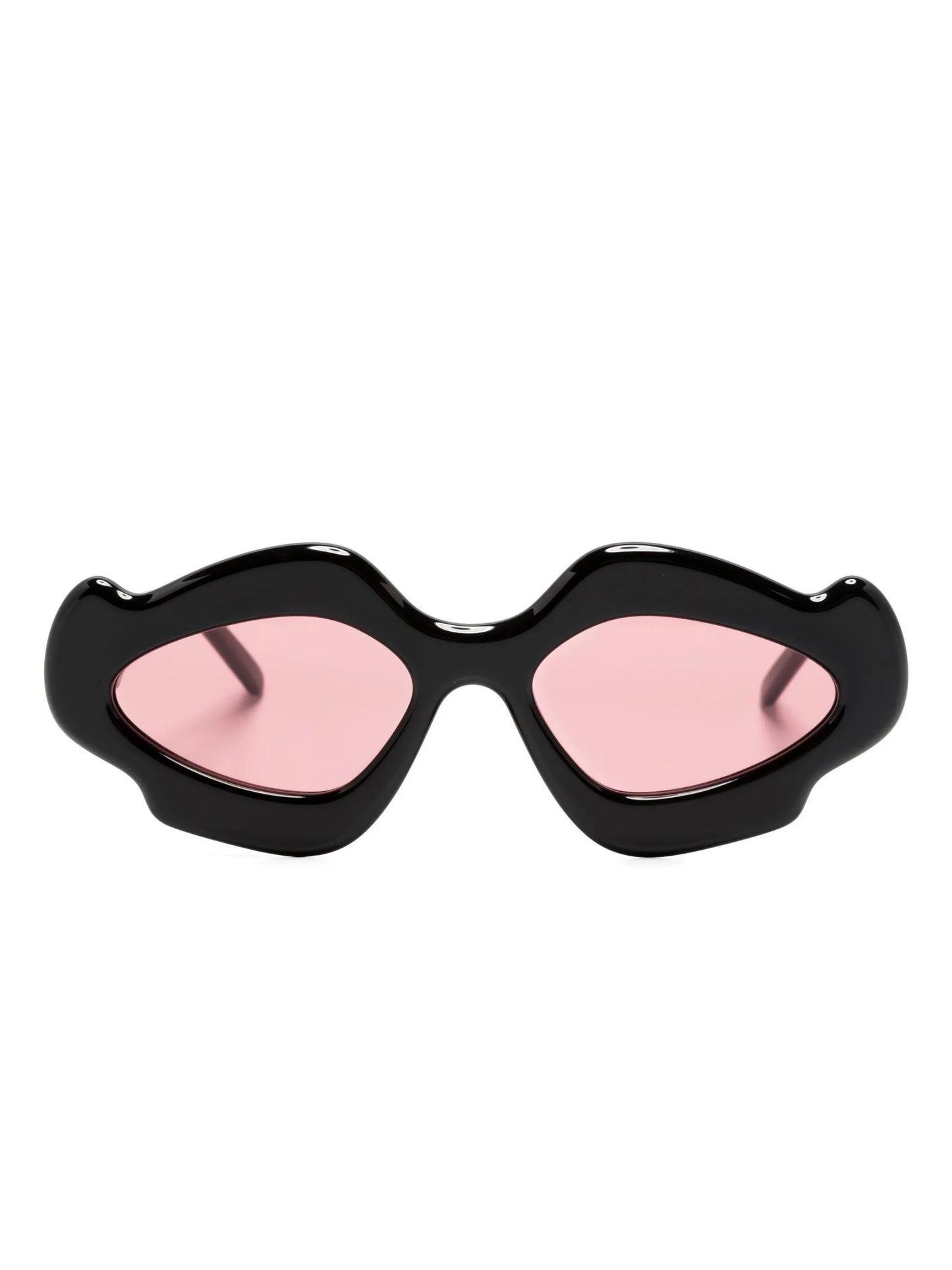 x Paula's Ibiza scalloped-frame sunglasses