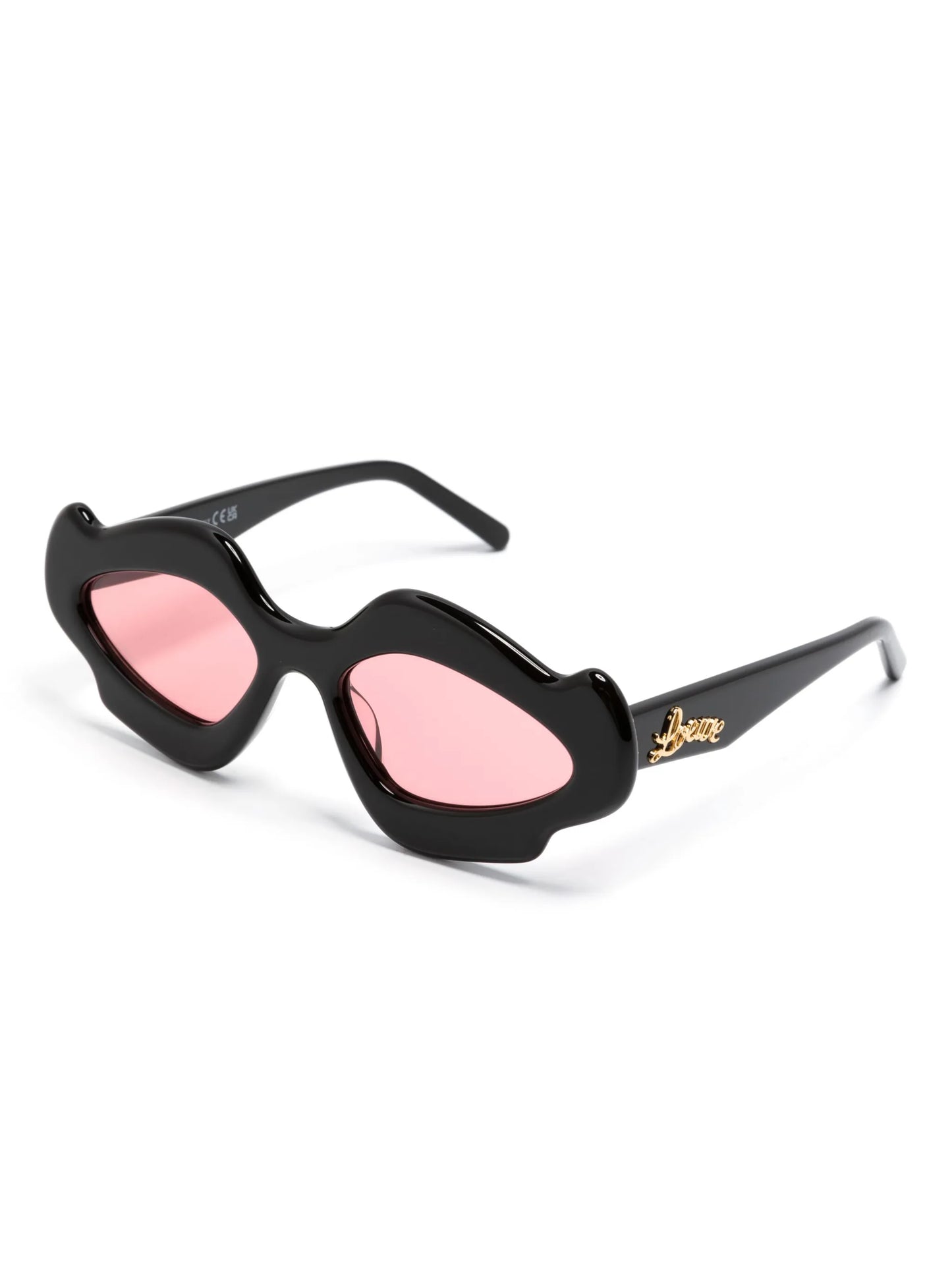 x Paula's Ibiza scalloped-frame sunglasses