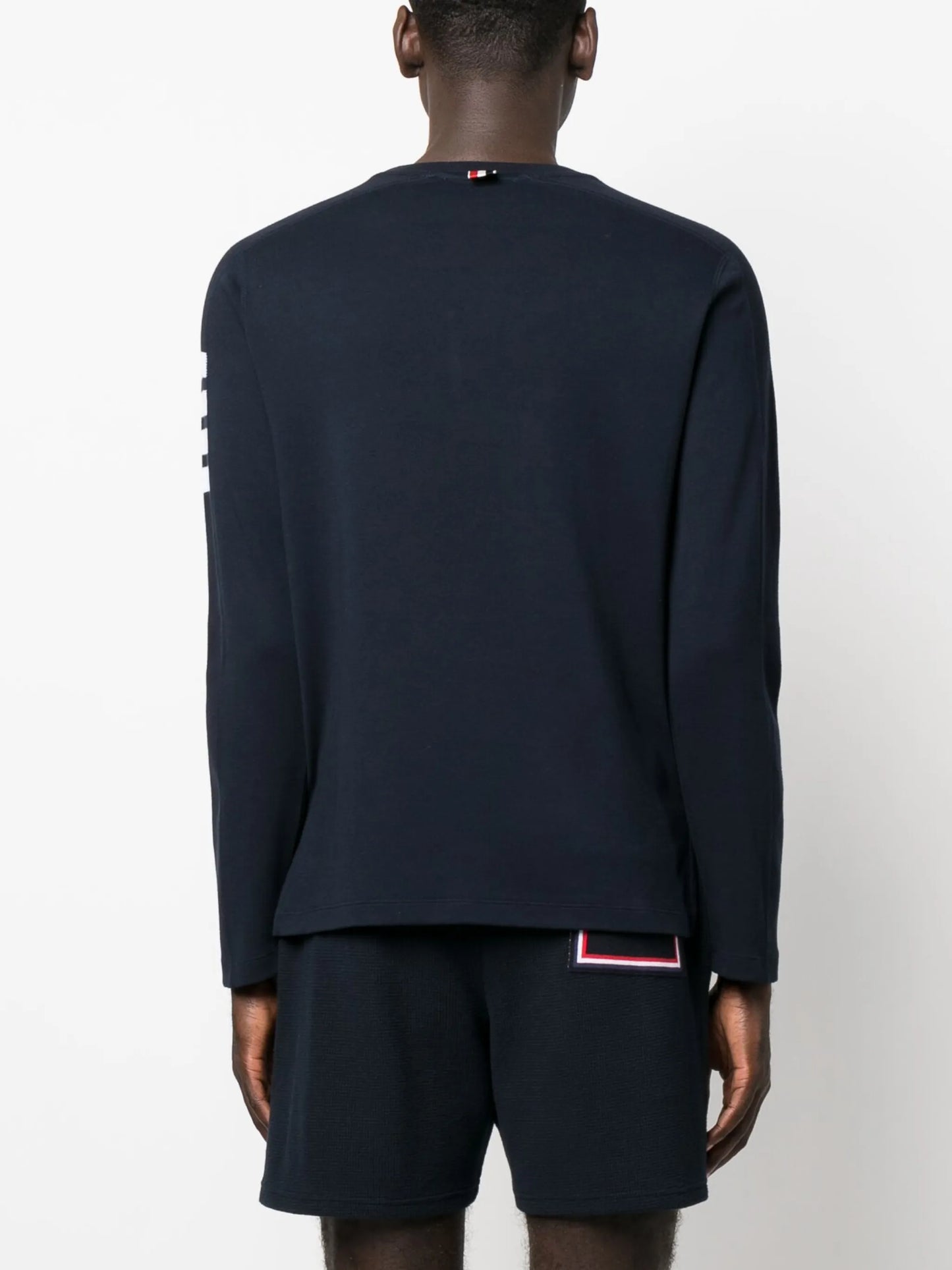 milano cotton 4-Bar long-sleeve tee