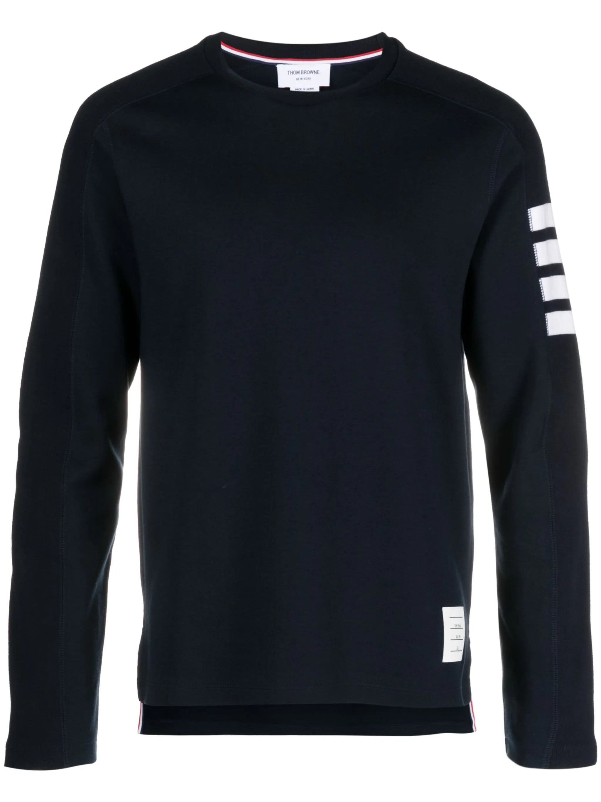 milano cotton 4-Bar long-sleeve tee