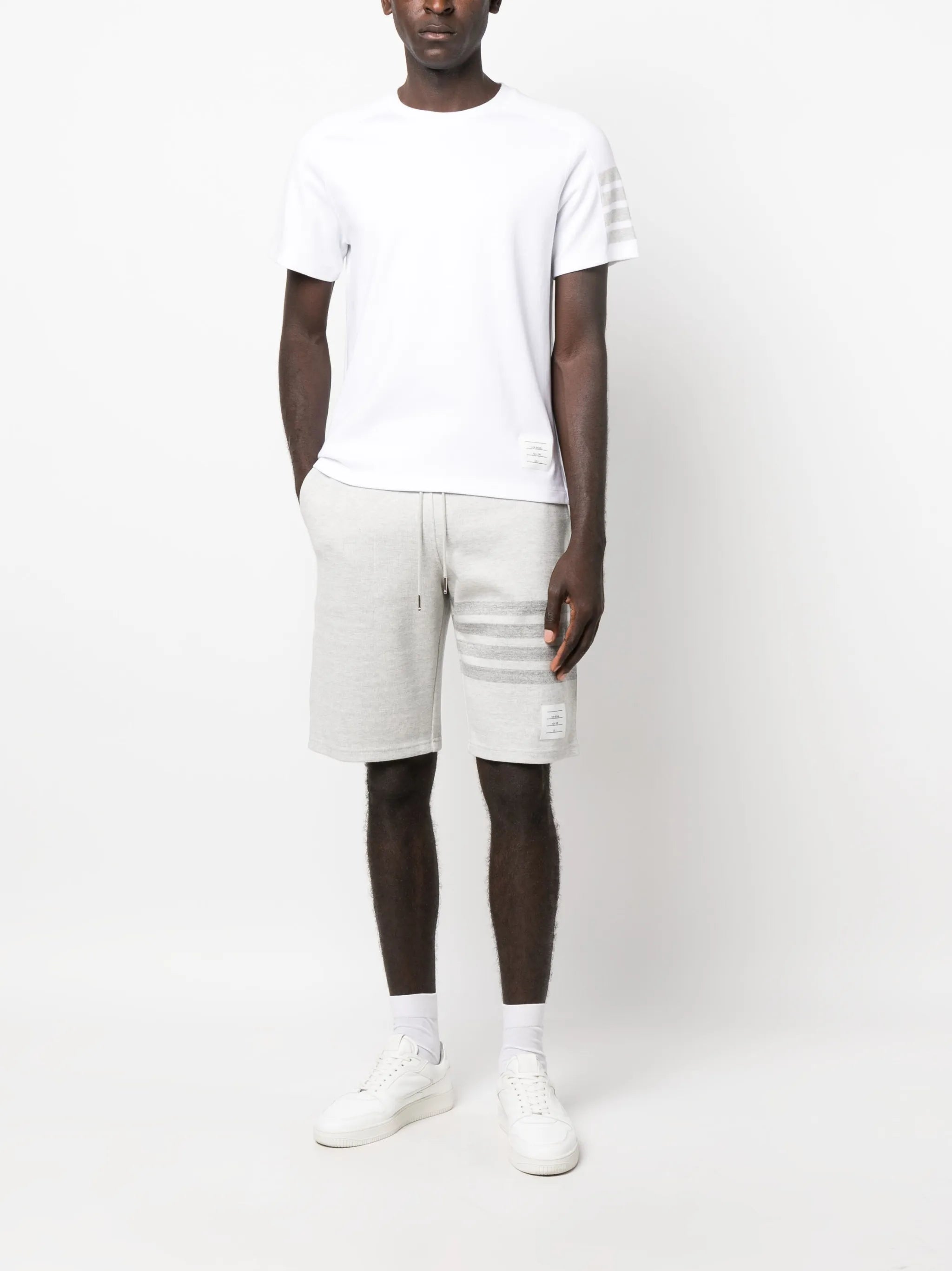 Milano cotton 4-Bar tee