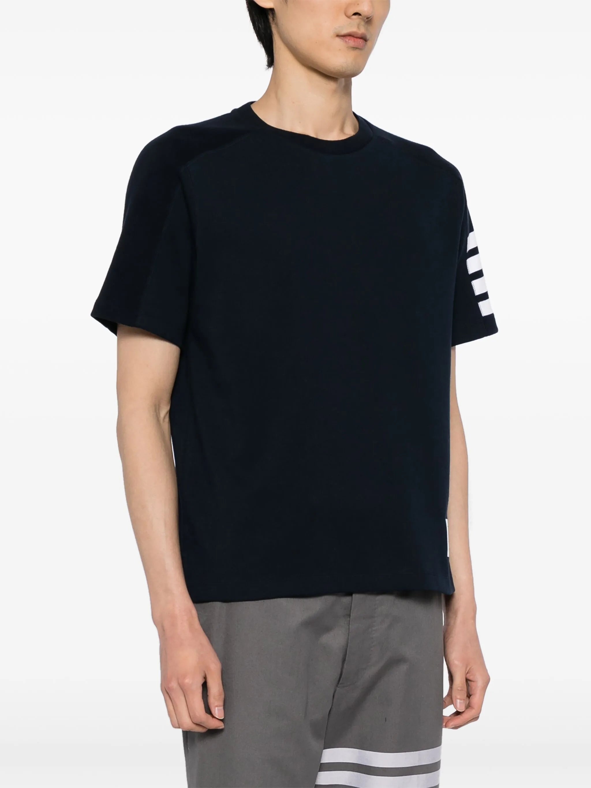 milano cotton 4-Bar tee