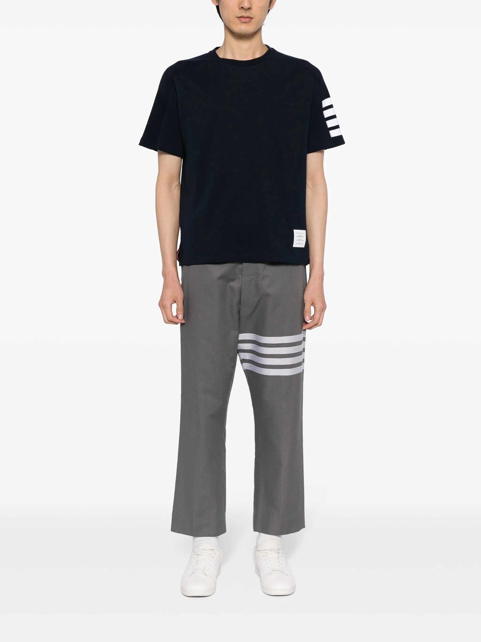 milano cotton 4-Bar tee